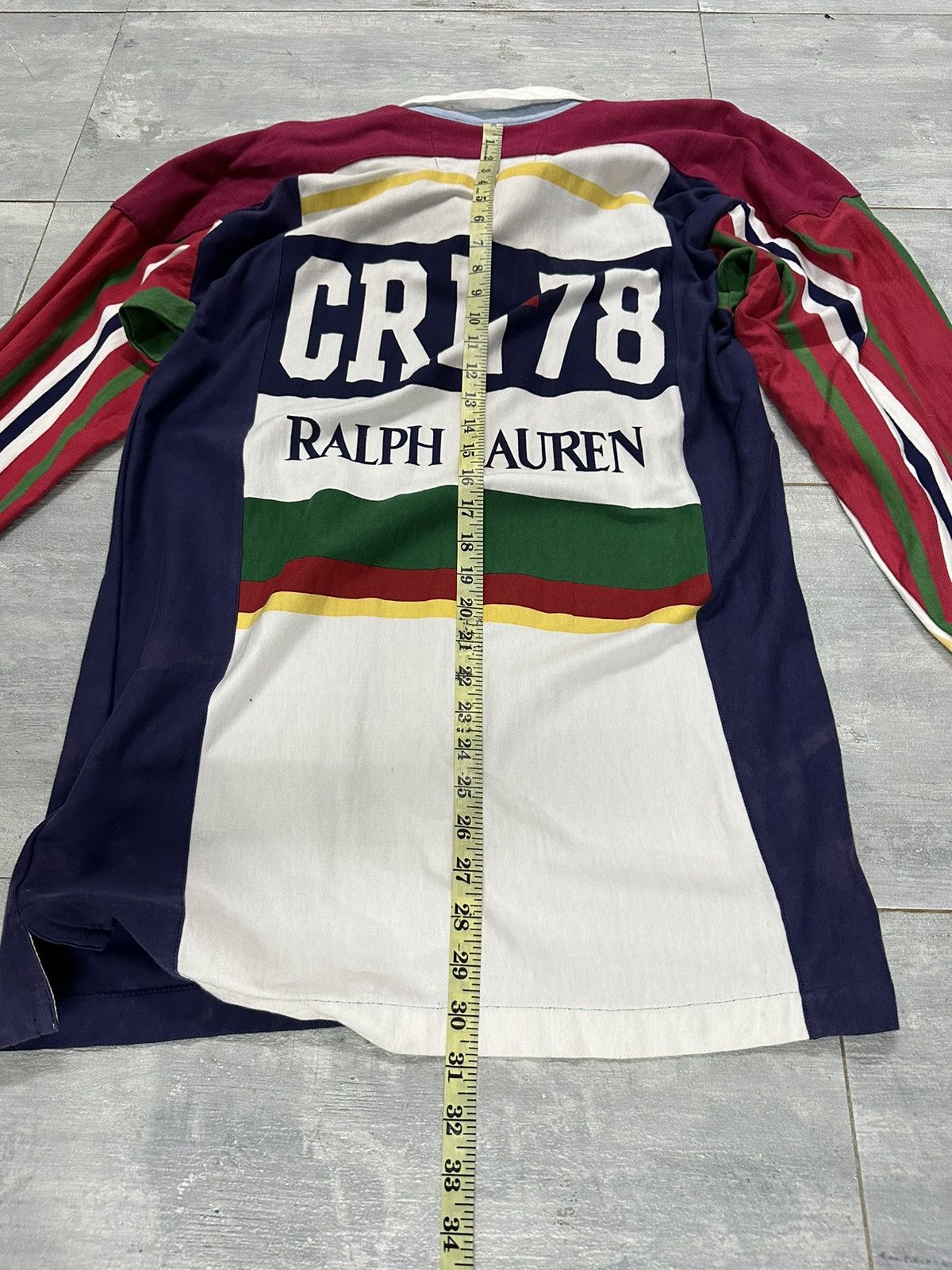 Polo Ralph Lauren VTG Chaps CRL-78 Faded Polo Shirts Size US M / EU 48-50 / 2 - 10 Thumbnail