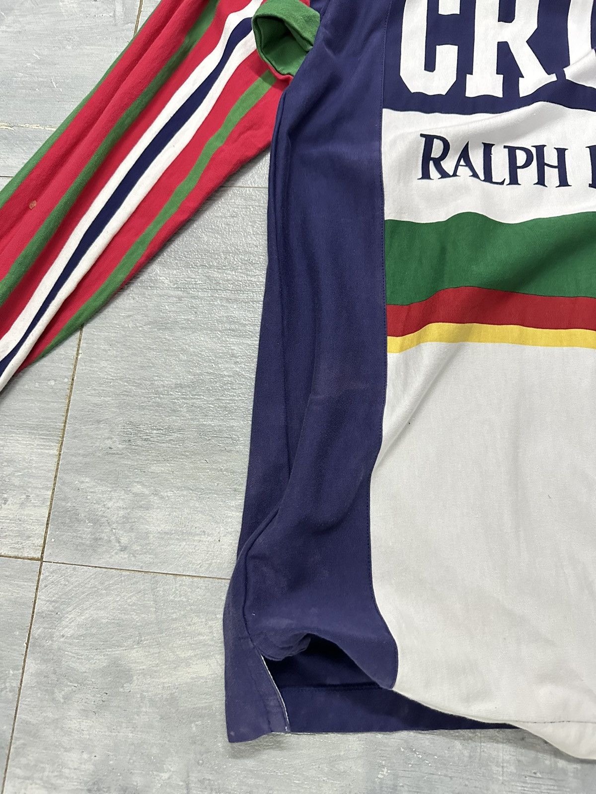 Polo Ralph Lauren VTG Chaps CRL-78 Faded Polo Shirts Size US M / EU 48-50 / 2 - 3 Thumbnail