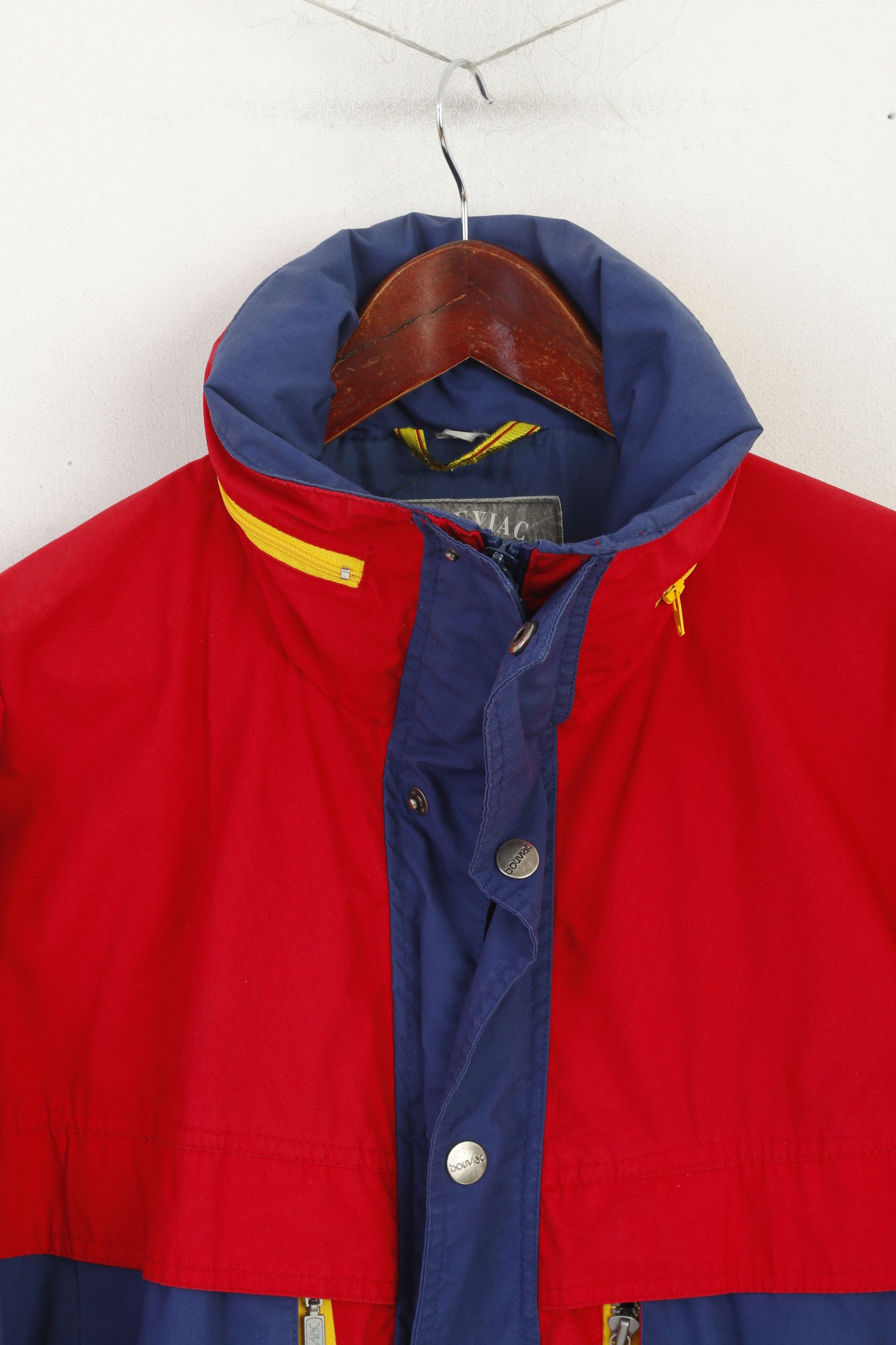 Vintage Bouviac Sportswear Mens XL Jacket Navy Vintage 5522 Size US XL / EU 56 / 4 - 2 Thumbnail