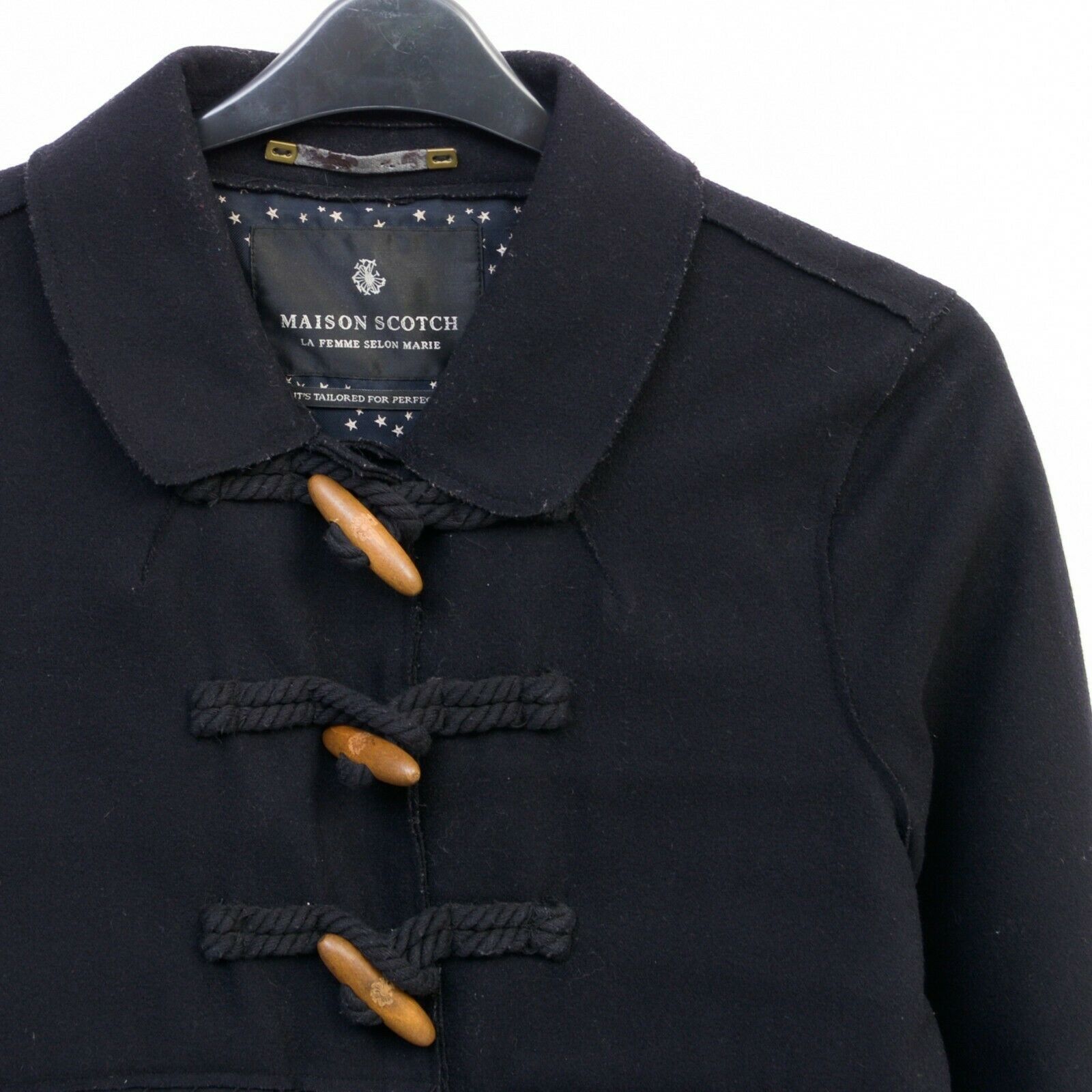 Maison Scotch × Scotch & Soda Maison Scotch Women Jacket Wool Coat Ladies Overcoat Long Size L / US 10 / IT 46 - 2 Thumbnail