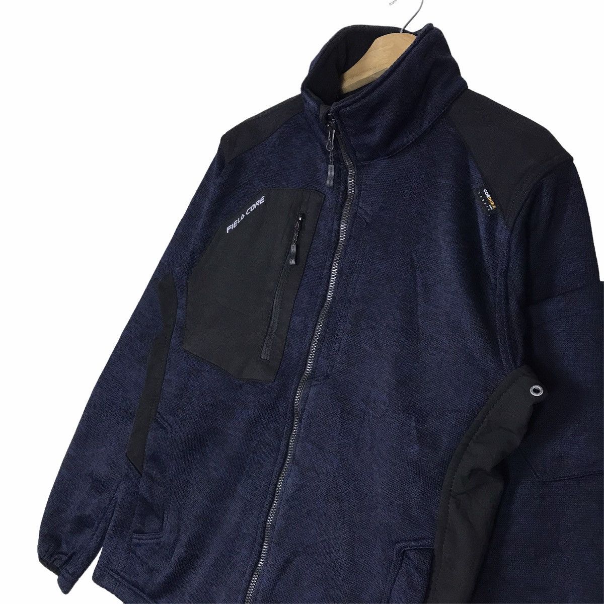 Japanese Brand FIELD CORE Cordura Zip Up Jacket