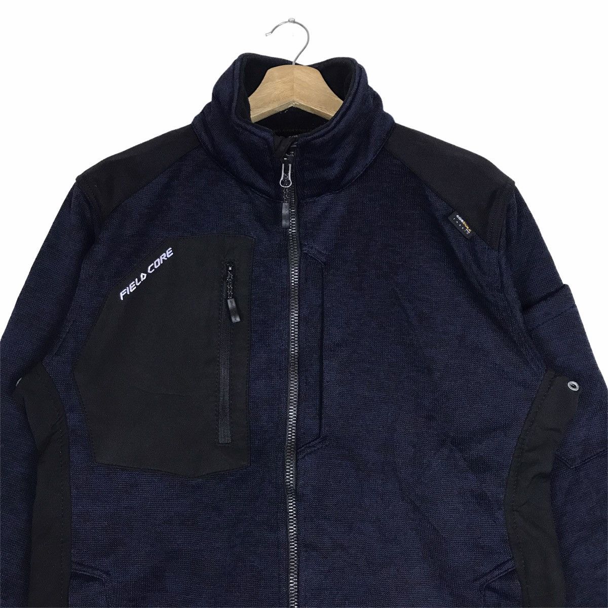 Japanese Brand FIELD CORE Cordura Zip Up Jacket
