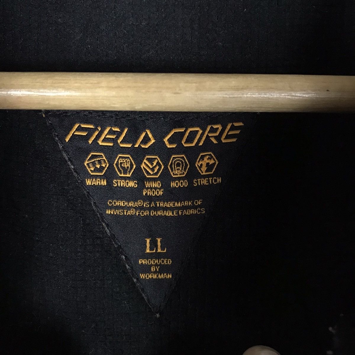 Japanese Brand FIELD CORE Cordura Zip Up Jacket