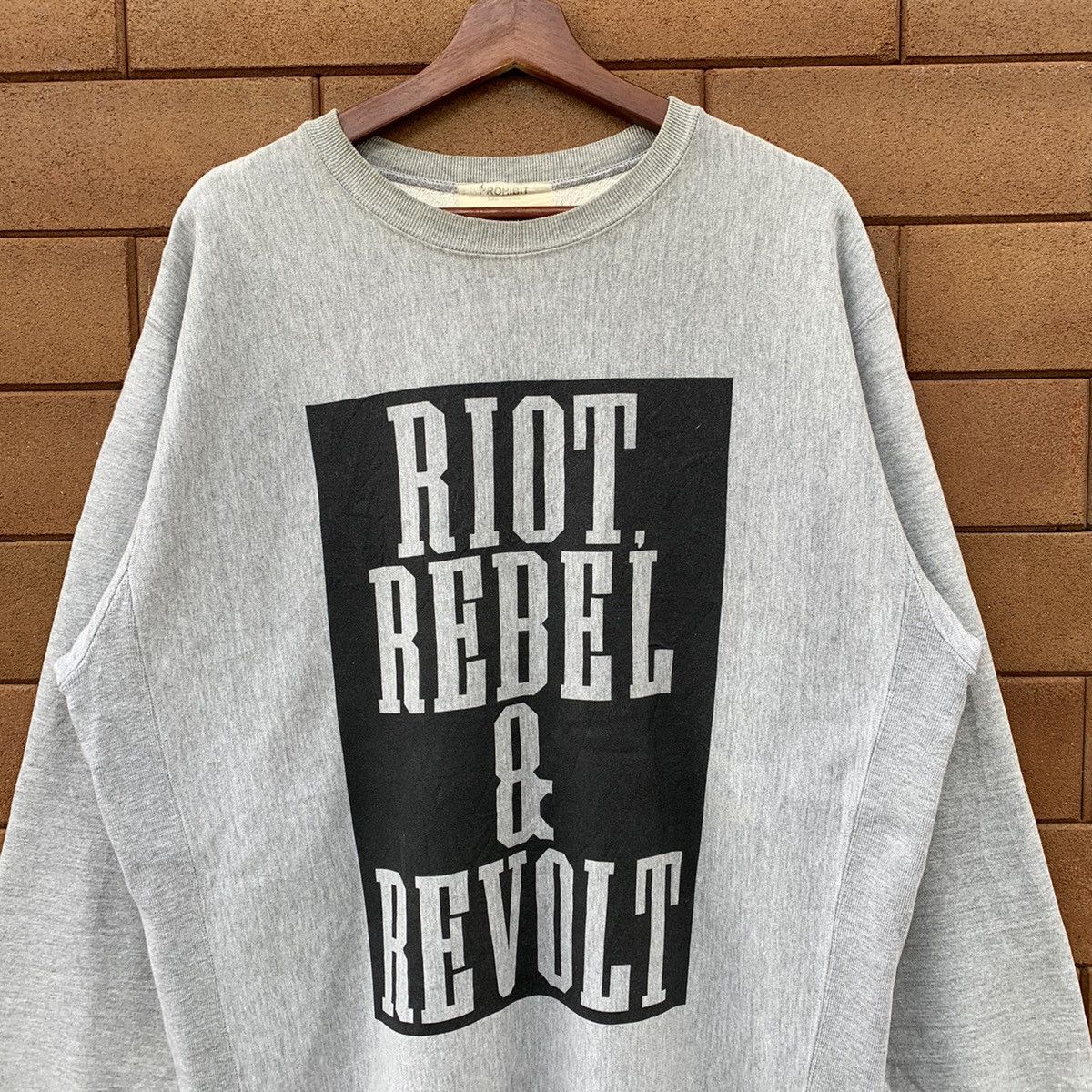 Japanese Brand Riot Rebel & Revolt by PROHIBIT Size US L / EU 52-54 / 3 - 3 Thumbnail