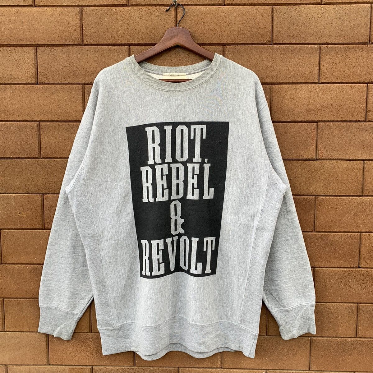 Japanese Brand Riot Rebel & Revolt by PROHIBIT Size US L / EU 52-54 / 3 - 1 Thumbnail