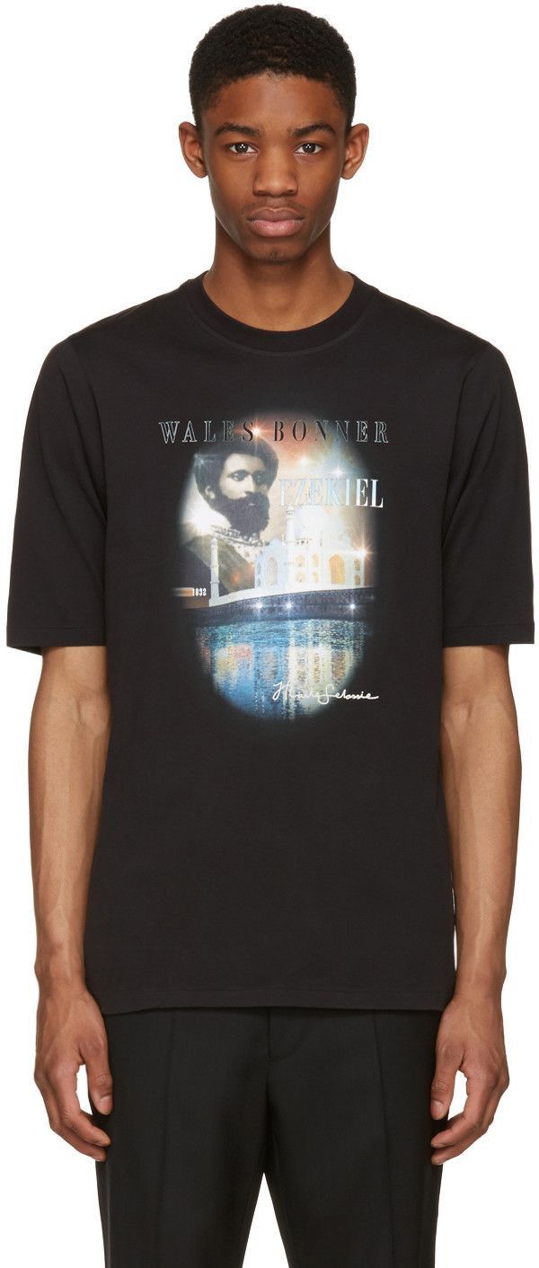 Wales Bonner Haile Selassie T-Shirt Size US L / EU 52-54 / 3 - 5 Thumbnail