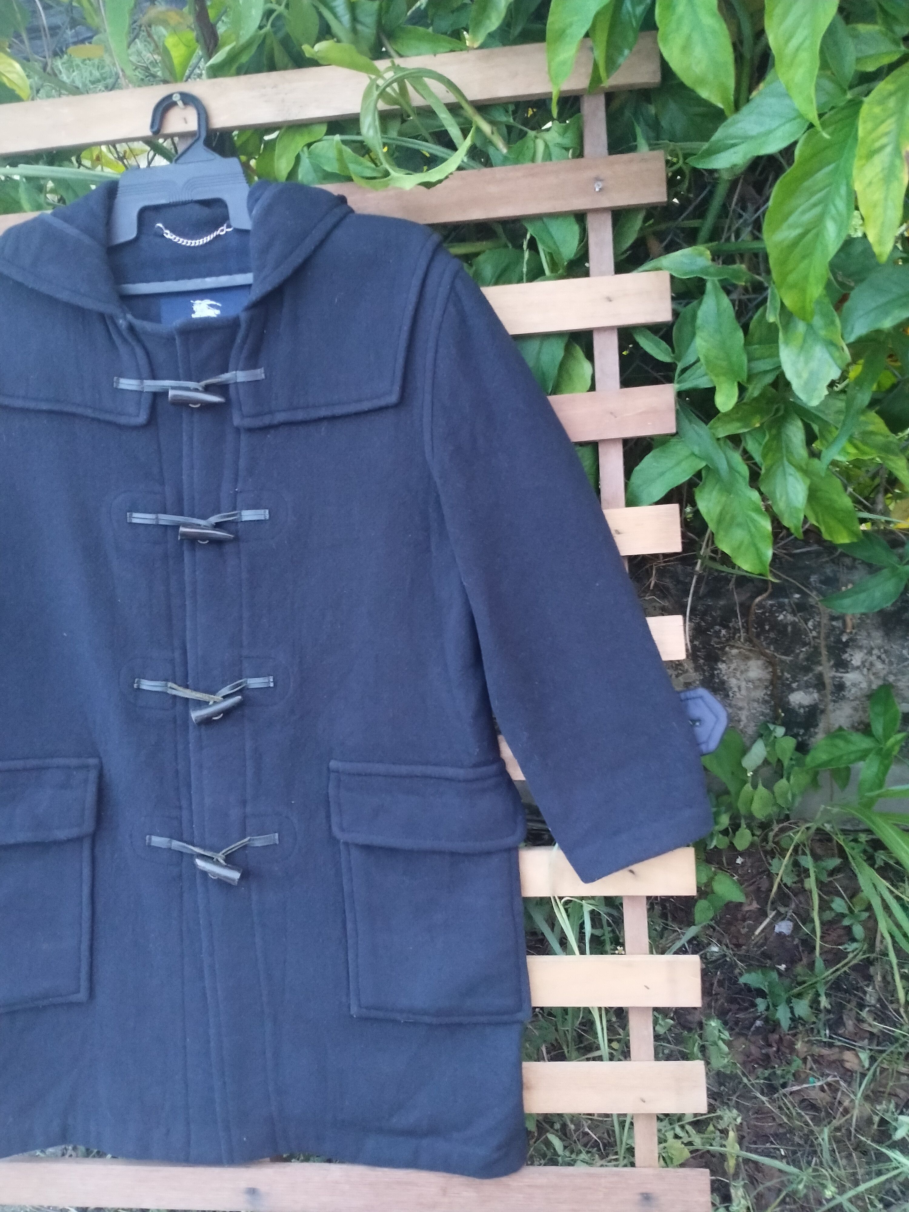 Burberry BURBERRY WOOL DUFFLE COAT Size US M / EU 48-50 / 2 - 3 Thumbnail