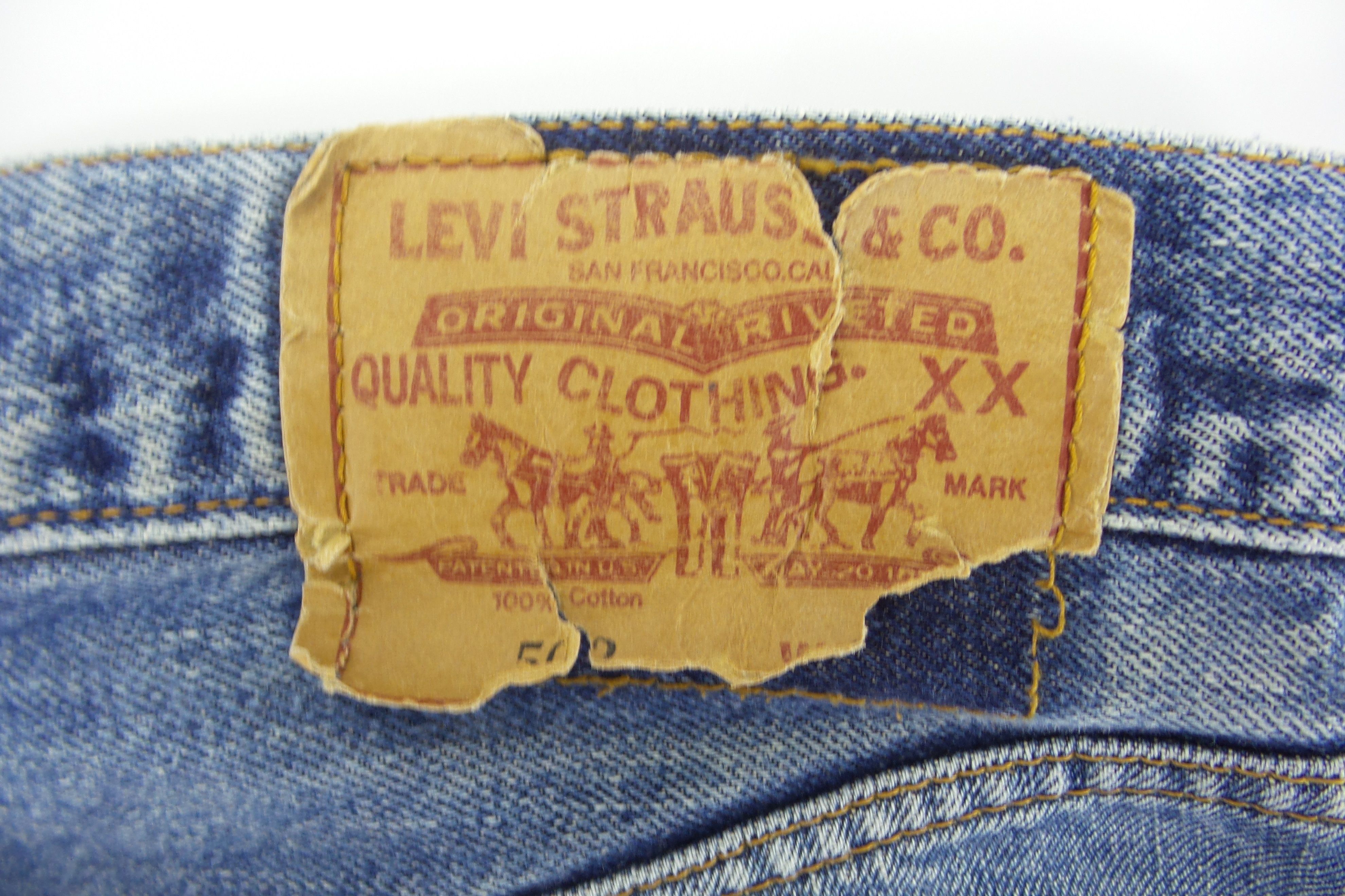 Japanese Brand × Levi's DISTRESSED Levi's 502 Big E Selvedge Jeans W28xL39.5 Size US 28 / EU 44 - 7 Thumbnail