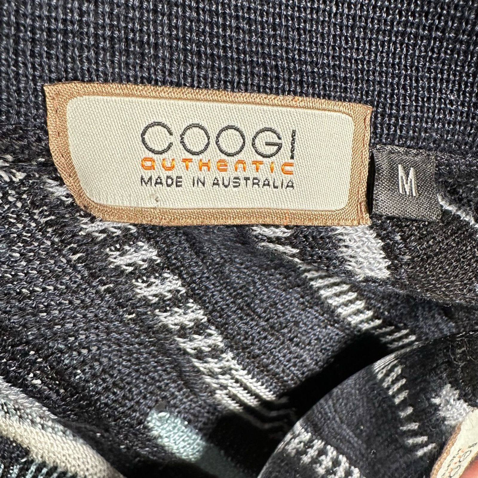 Coogi Coogi Full Zip Sweater Blue Gray Black Australia Vintage M Size US M / EU 48-50 / 2 - 8 Thumbnail