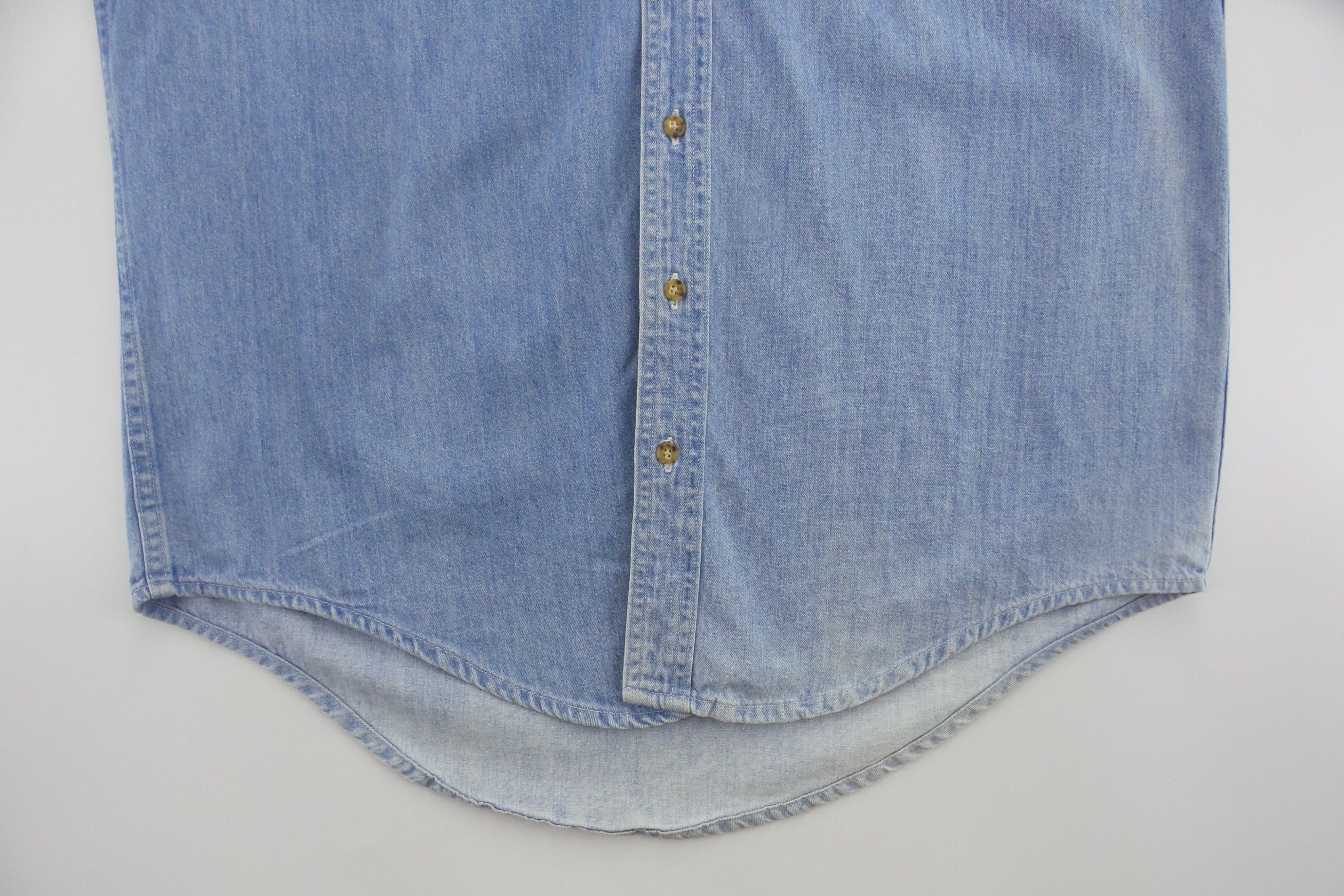 L.L. Bean × Vintage L.L. Bean Single Pocket Button Ups Shirts Size US M / EU 48-50 / 2 - 6 Thumbnail