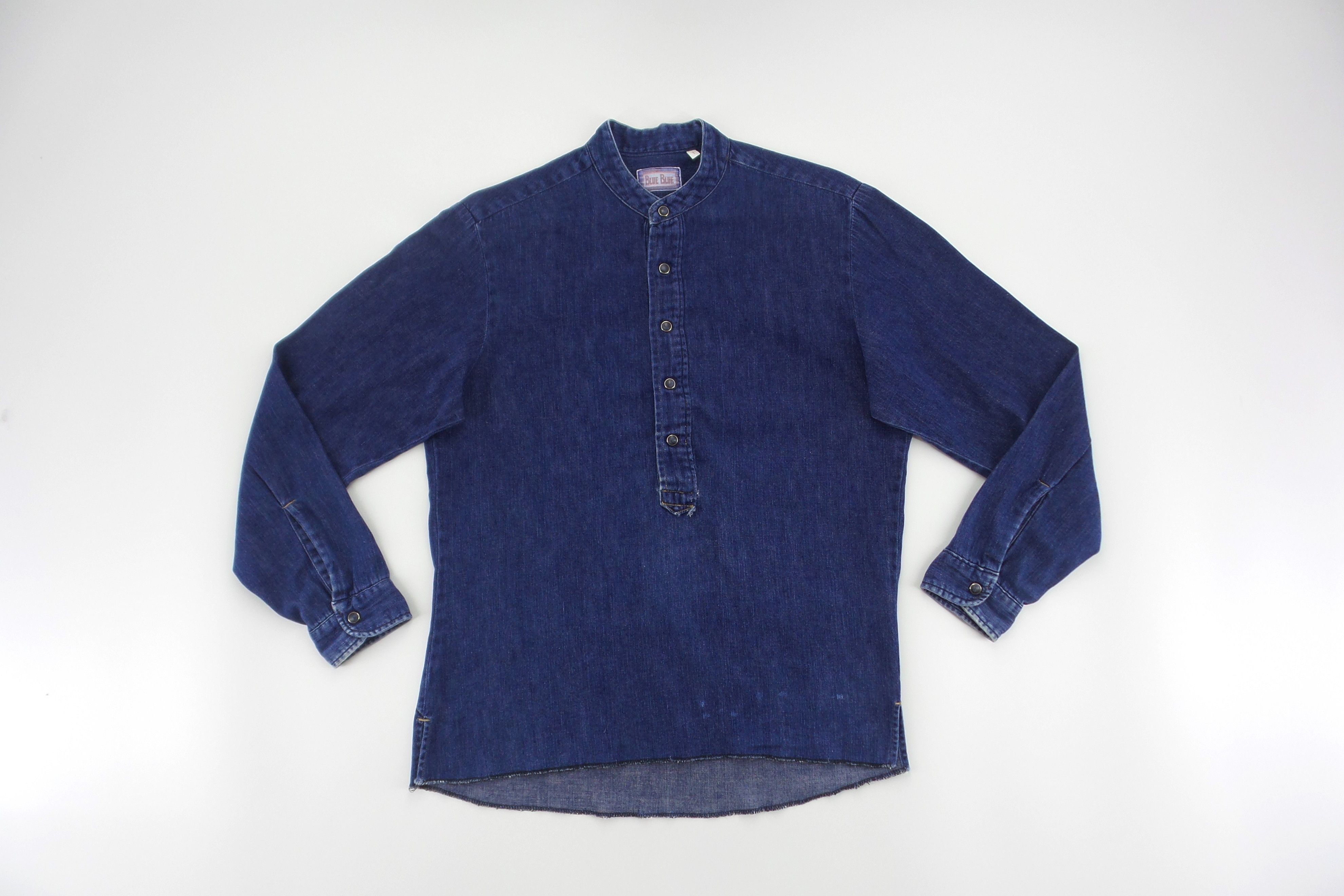 Blue Blue Japan Indigo Button Ups Shirts
