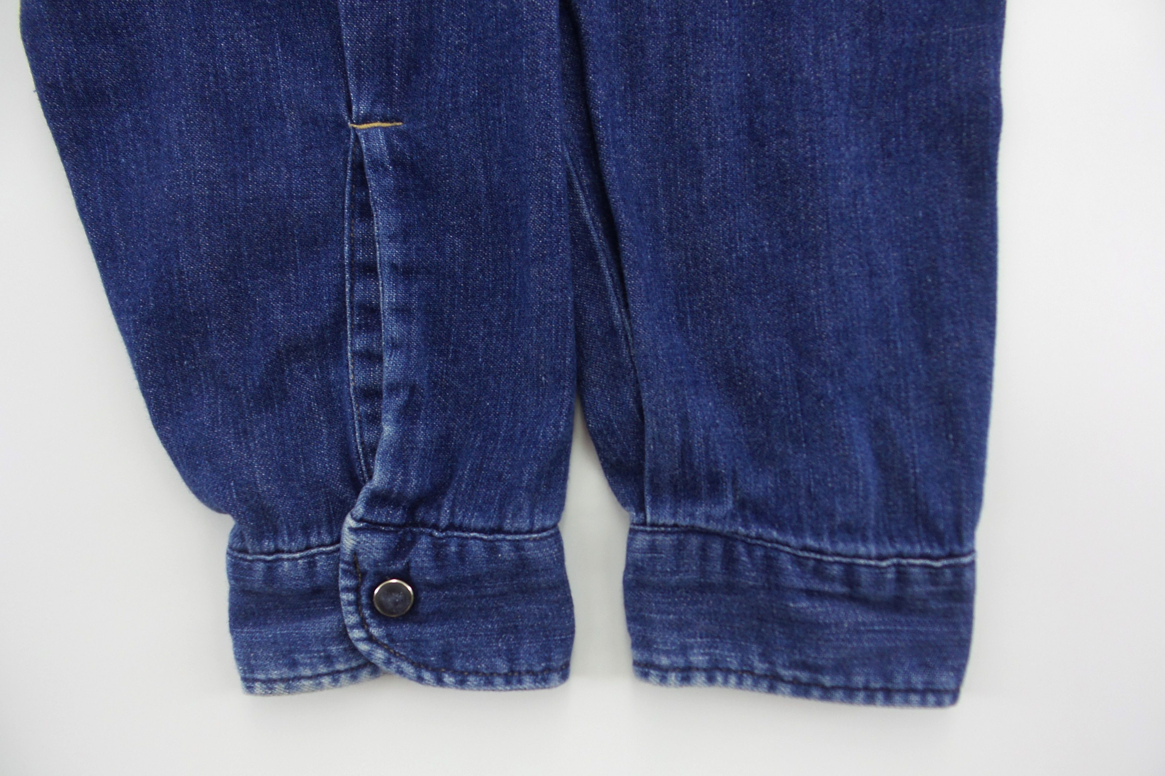 Blue Blue Japan × Japanese Brand Blue Blue Japan Indigo Button Ups Shirts Size US S / EU 44-46 / 1 - 7 Thumbnail