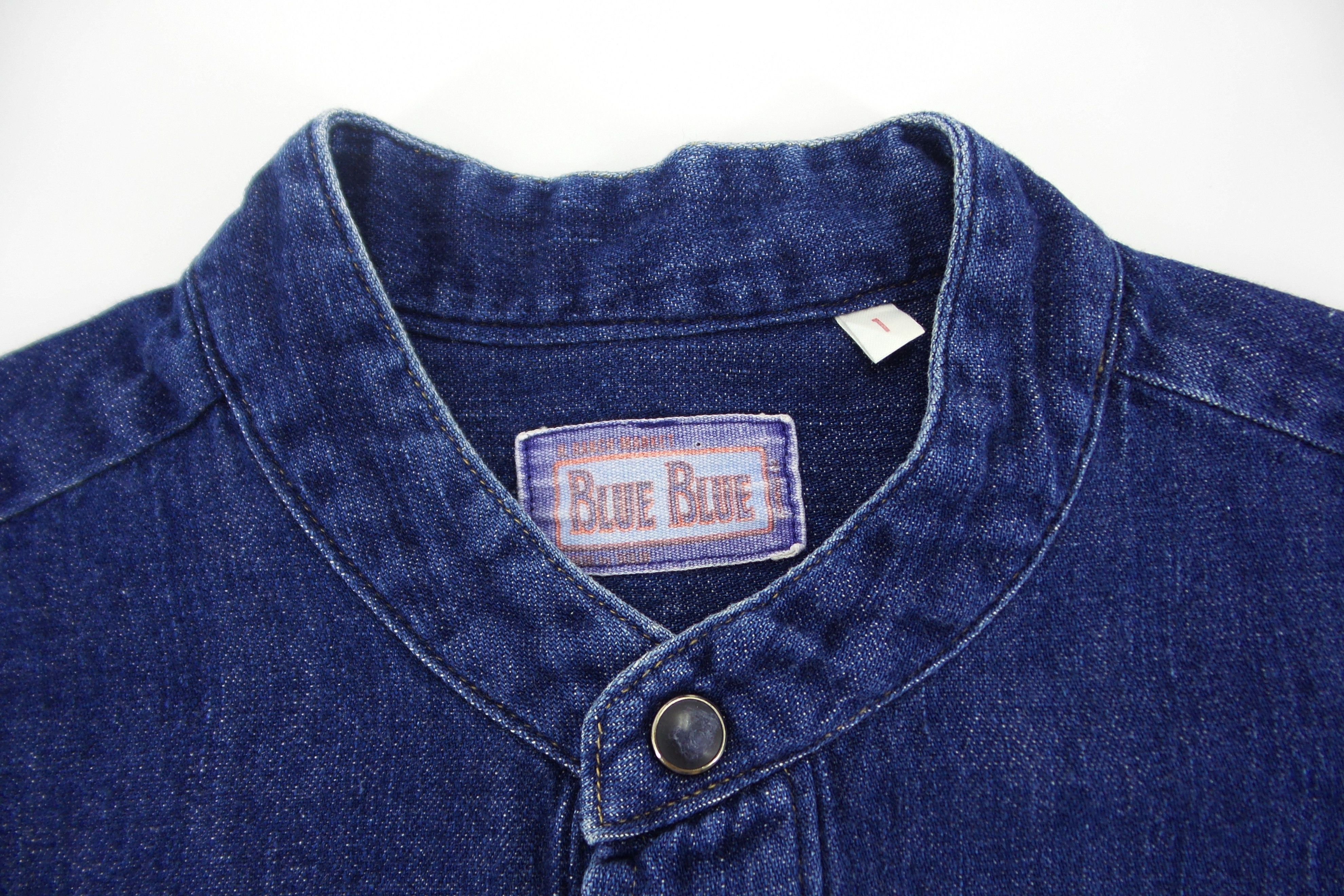 Blue Blue Japan × Japanese Brand Blue Blue Japan Indigo Button Ups Shirts Size US S / EU 44-46 / 1 - 2 Thumbnail