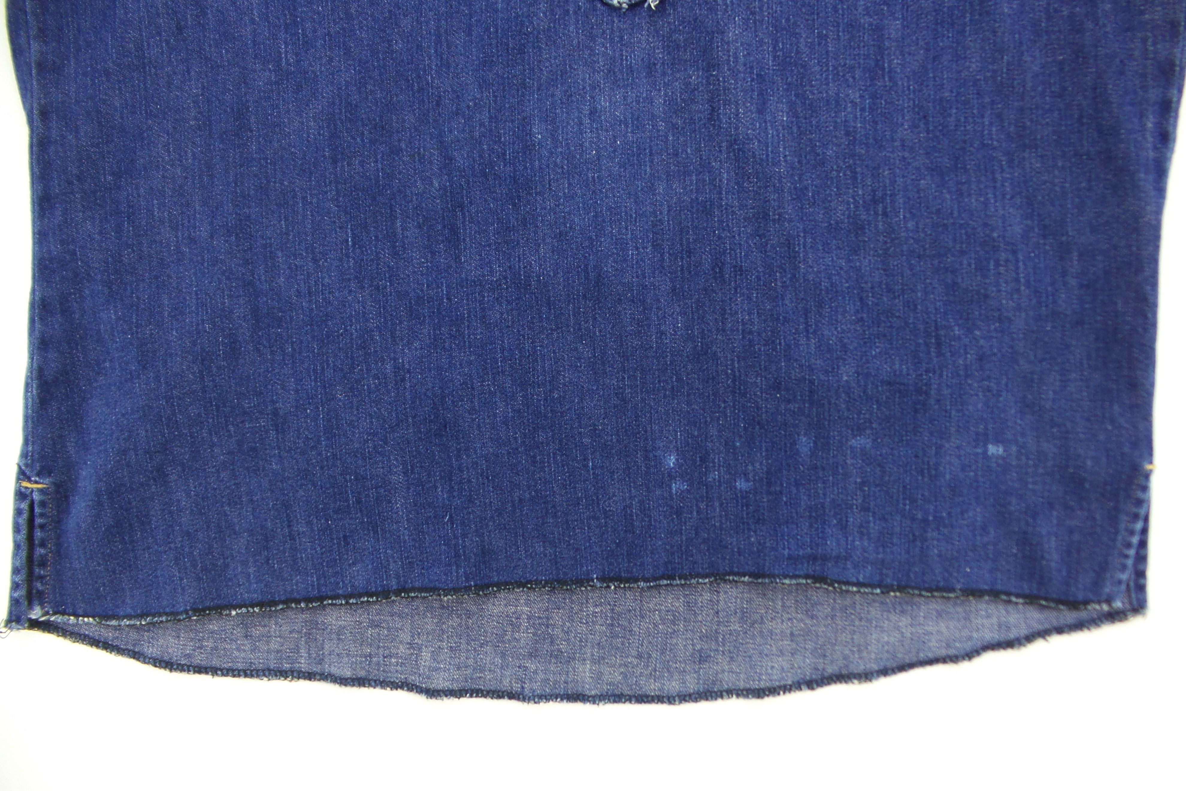 Blue Blue Japan × Japanese Brand Blue Blue Japan Indigo Button Ups Shirts Size US S / EU 44-46 / 1 - 5 Thumbnail