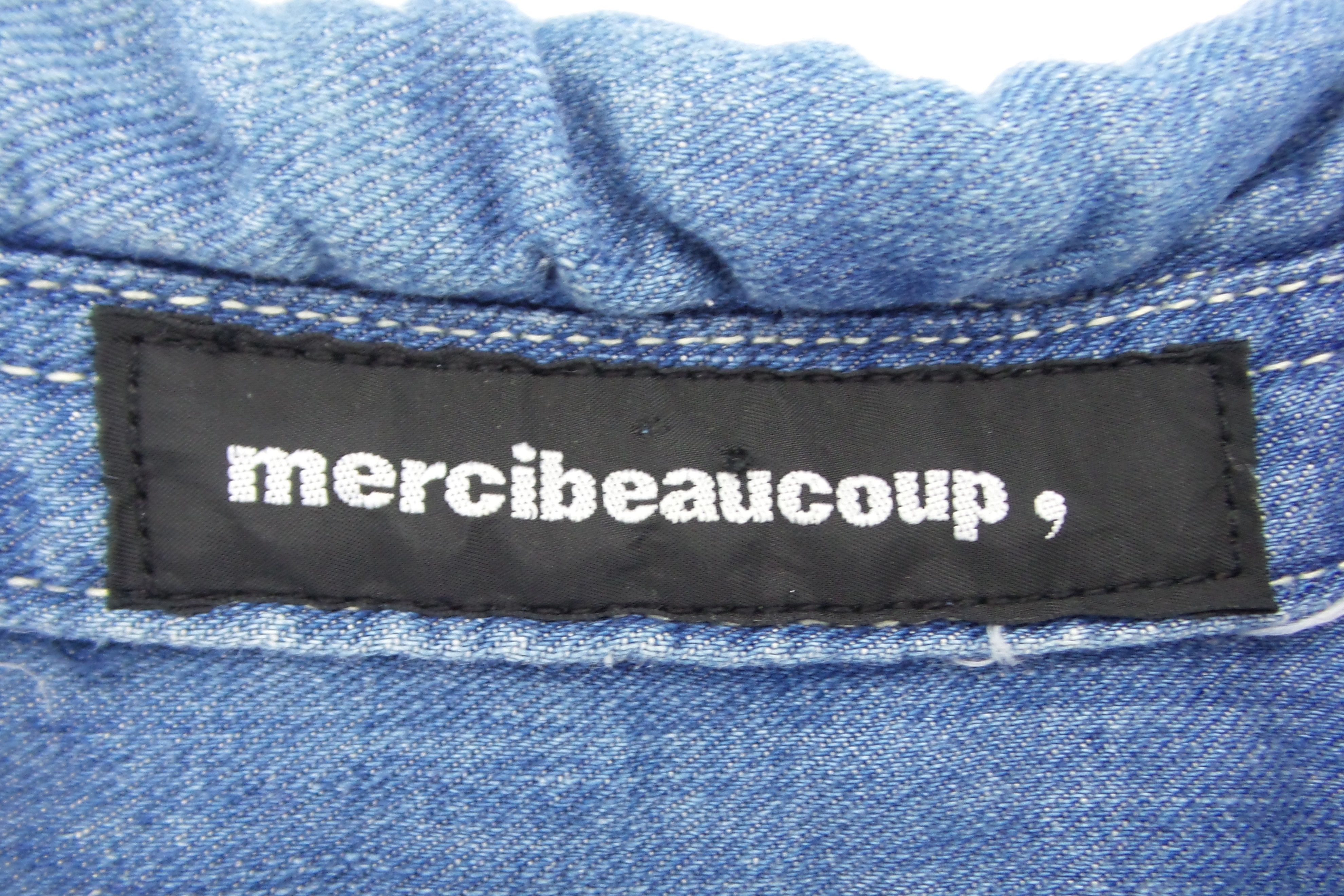 Japanese Brand × mercibeaucoup FOR HER Mercibeaucoup Button Ups Denim Shirts Size US S / EU 44-46 / 1 - 3 Thumbnail