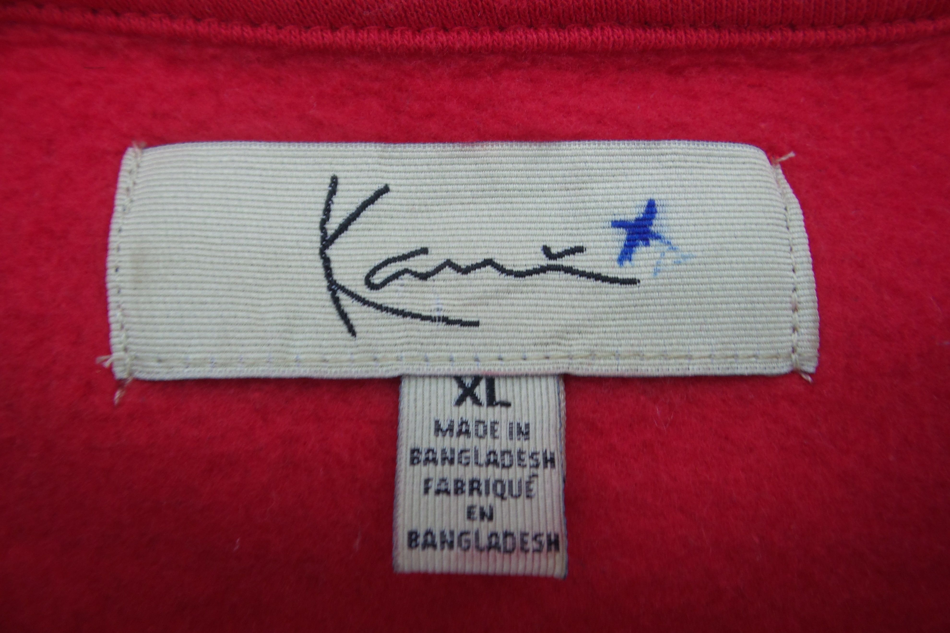 Karl Kani × Rap Tees Karl Kani Small Logo Side Tape Sweatshirts Size US XL / EU 56 / 4 - 3 Thumbnail