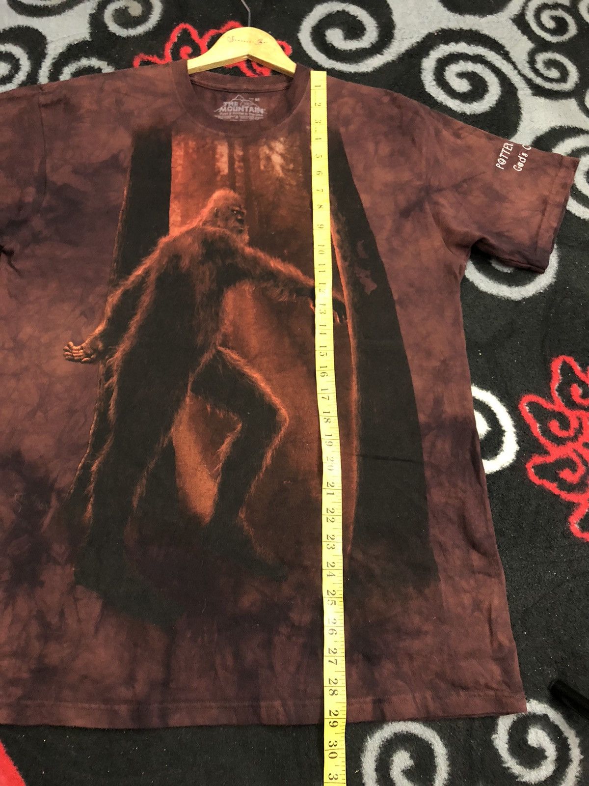 Vintage Vintage Tie-Dye King Kong Full Print T-Shirt Size US M / EU 48-50 / 2 - 9 Thumbnail