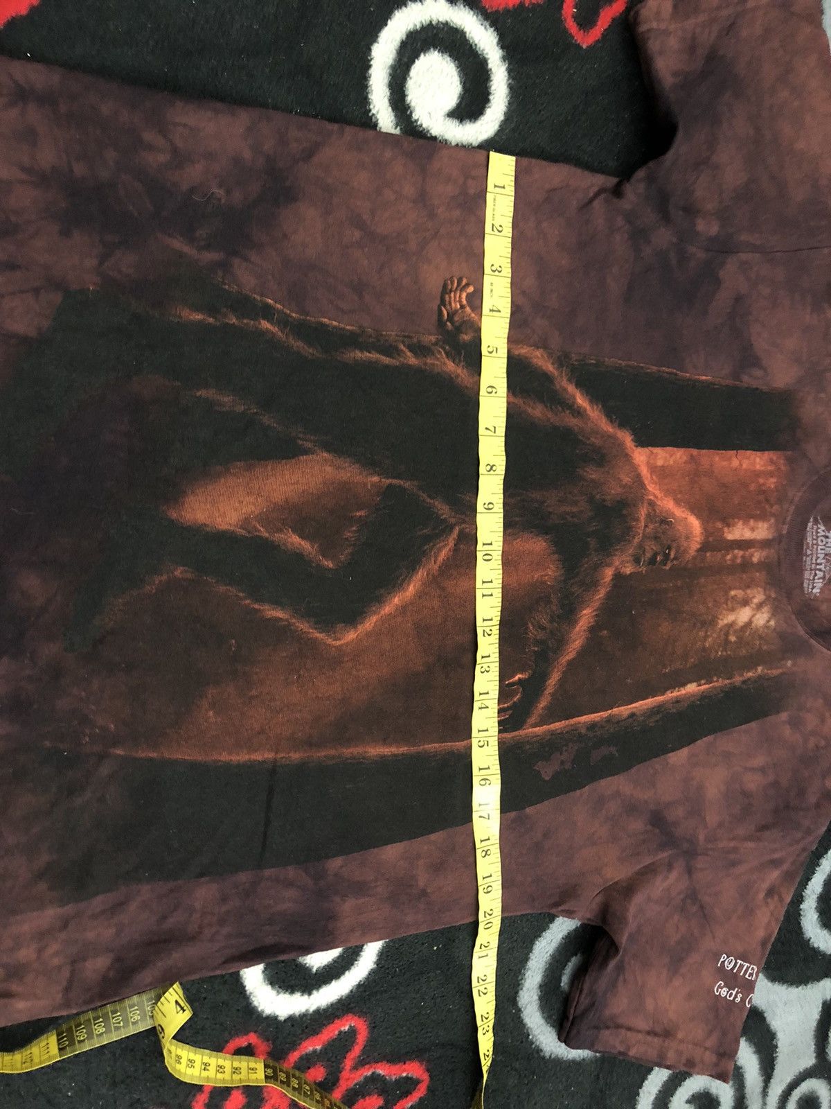 Vintage Vintage Tie-Dye King Kong Full Print T-Shirt Size US M / EU 48-50 / 2 - 8 Thumbnail