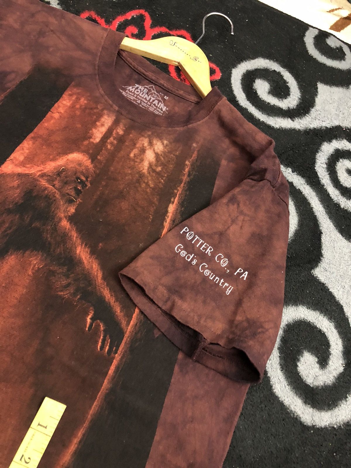 Vintage Vintage Tie-Dye King Kong Full Print T-Shirt Size US M / EU 48-50 / 2 - 10 Thumbnail