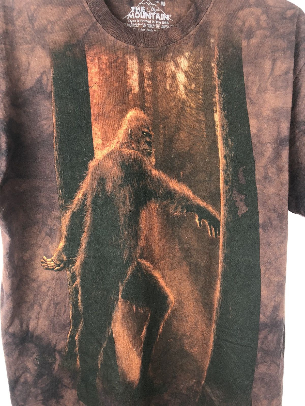 Vintage Vintage Tie-Dye King Kong Full Print T-Shirt Size US M / EU 48-50 / 2 - 2 Thumbnail