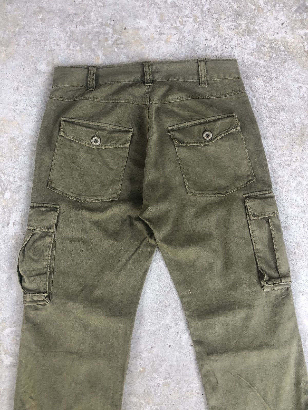 Seditionaries Over Whelm Cargo Pants Tactical Multipocket Distressed Pants Size US 33 - 8 Thumbnail