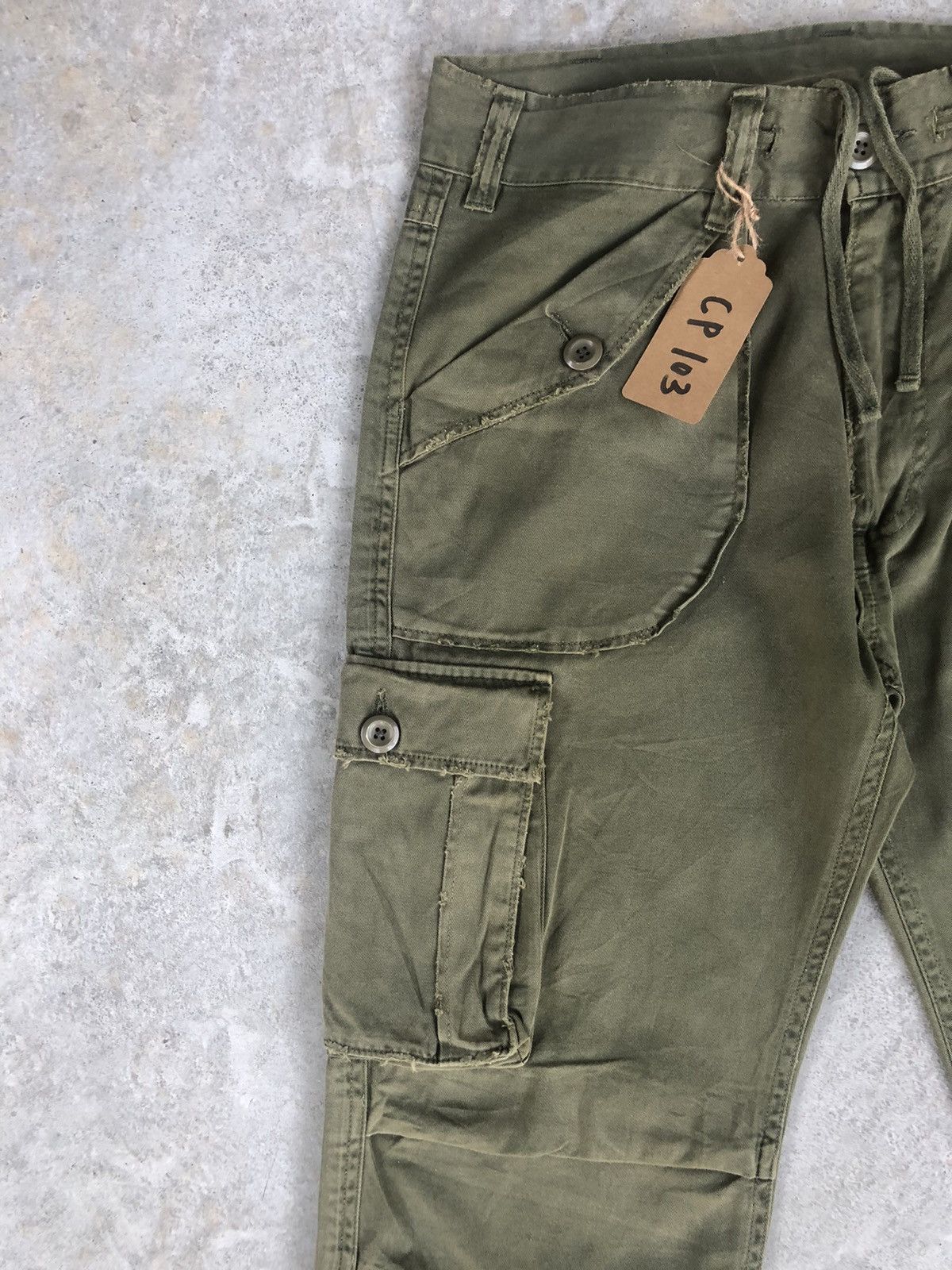 Seditionaries Over Whelm Cargo Pants Tactical Multipocket Distressed Pants Size US 33 - 4 Thumbnail