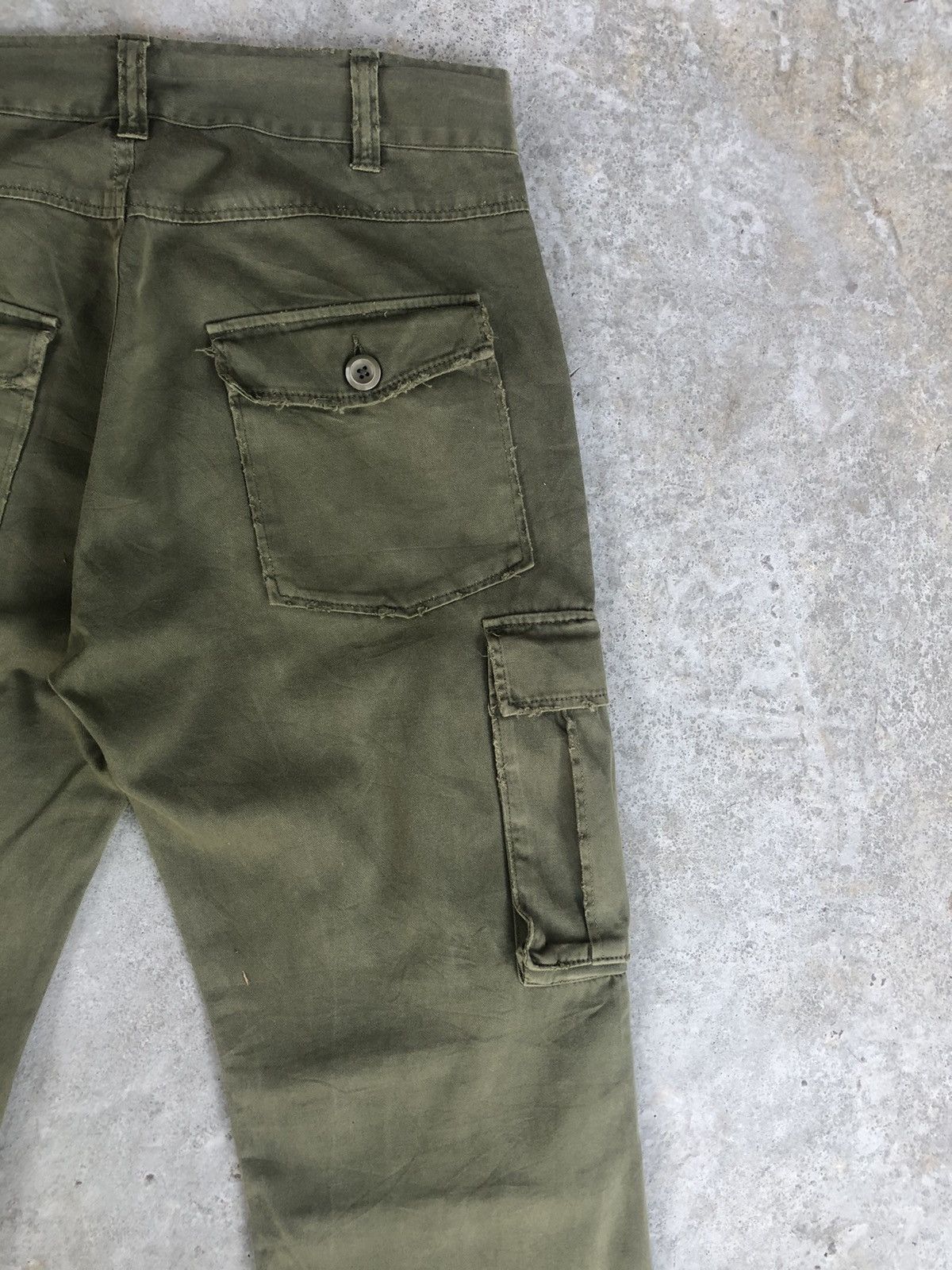 Seditionaries Over Whelm Cargo Pants Tactical Multipocket Distressed Pants Size US 33 - 10 Thumbnail