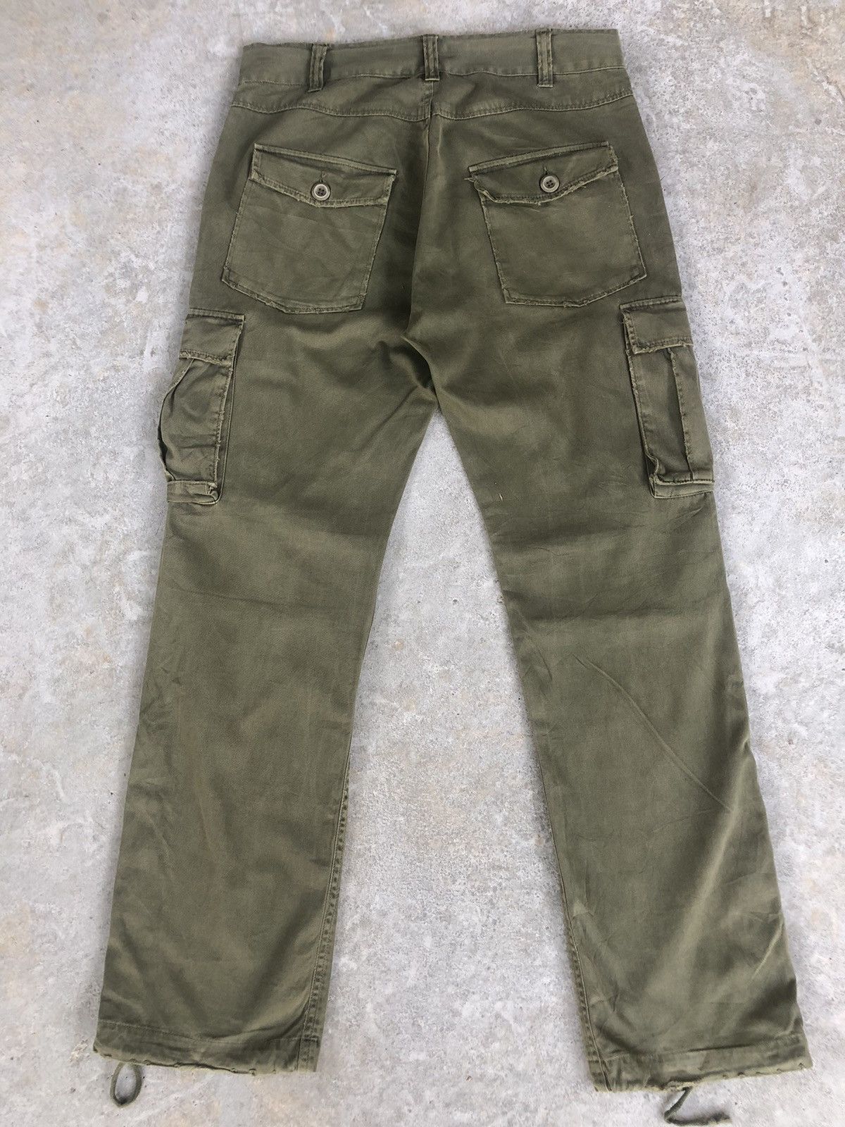 Seditionaries Over Whelm Cargo Pants Tactical Multipocket Distressed Pants Size US 33 - 2 Thumbnail
