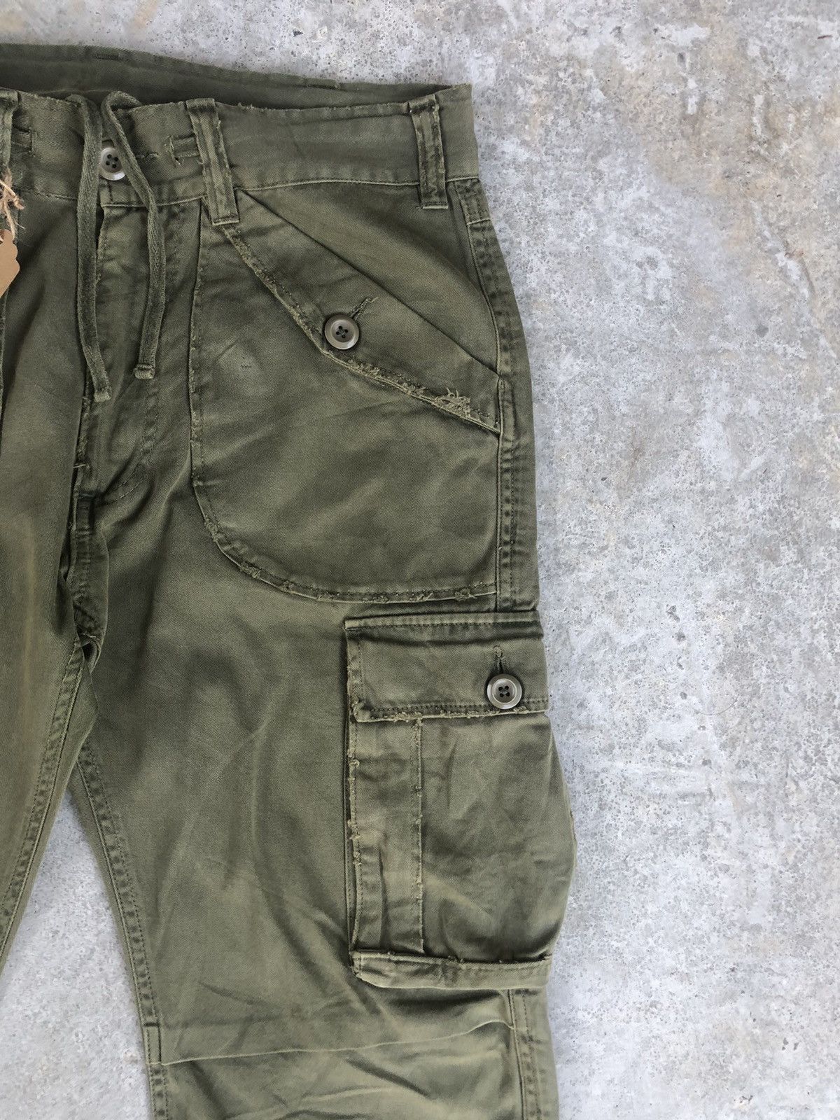 Seditionaries Over Whelm Cargo Pants Tactical Multipocket Distressed Pants Size US 33 - 5 Thumbnail