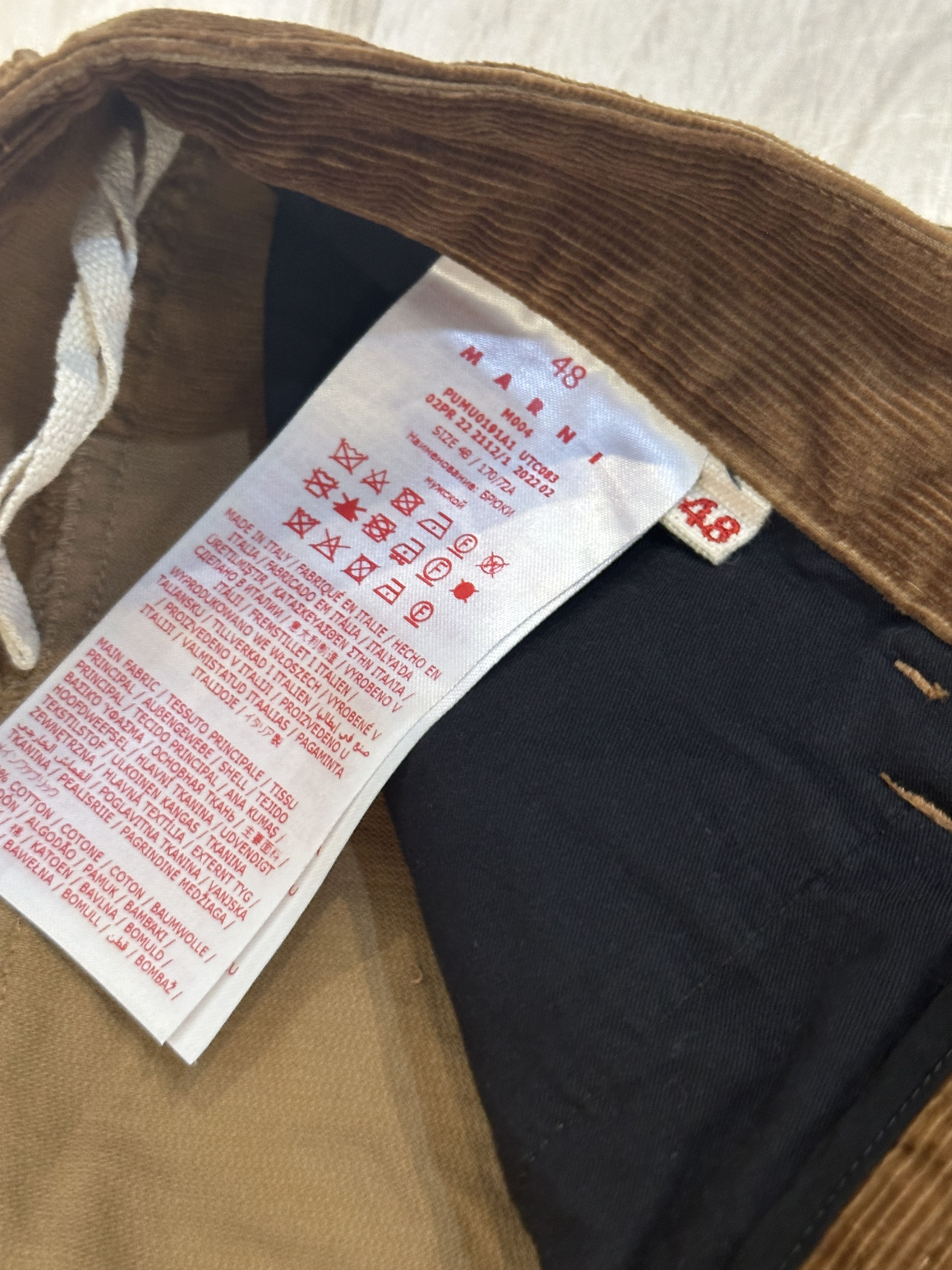 Marni Corduroy trousers Size US 32 / EU 48 - 4 Thumbnail