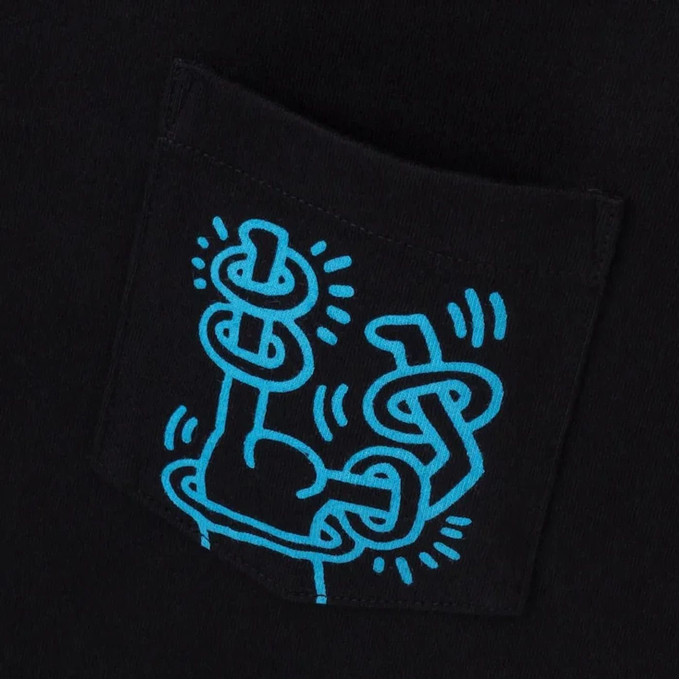 Keith Haring XL Uniqlo Keith Haring Black T-Shirt SPRZ MOMA ASSC Tee Size US XL / EU 56 / 4 - 6 Thumbnail