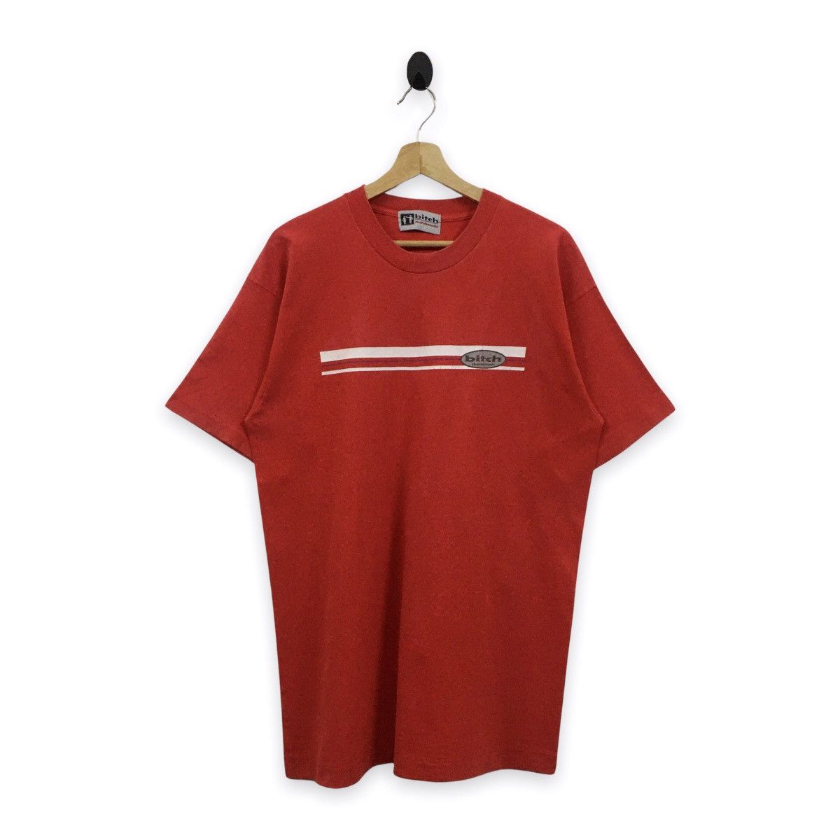 T-shirt Vintage 'Pervers' - Hip Hop Skateboard - Taille XL - Couleur Caramel