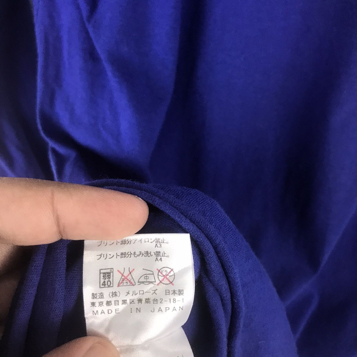 Japanese Brand × Melrose Japanese Brand Melrose LongSleeve Tee Size US S / EU 44-46 / 1 - 5 Thumbnail