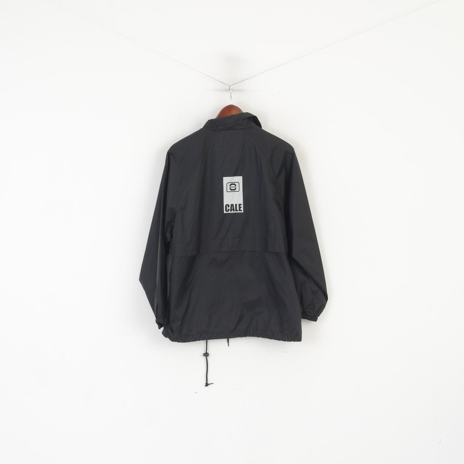 Other Jingham Men S Jacket Black Nylon Waterproof Top Vtg 5922 Size US S / EU 44-46 / 1 - 6 Thumbnail