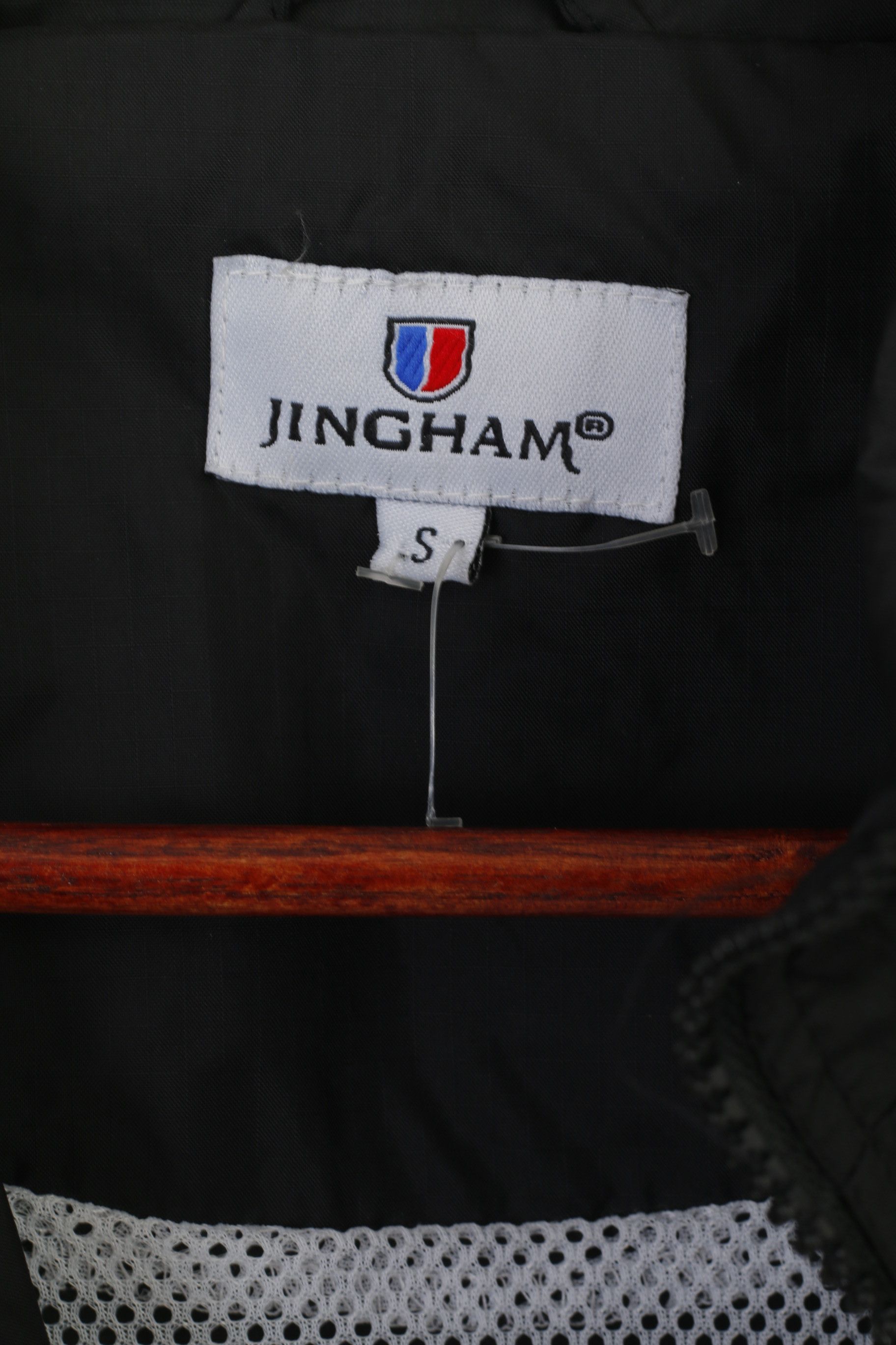 Other Jingham Men S Jacket Black Nylon Waterproof Top Vtg 5922 Size US S / EU 44-46 / 1 - 4 Thumbnail
