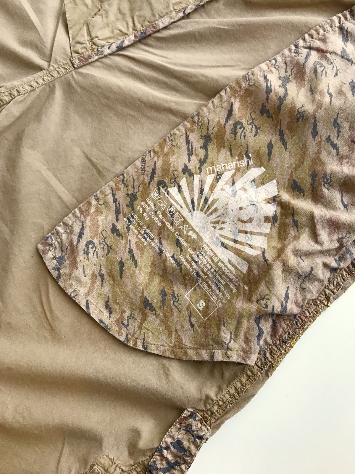 Maharishi Vintage Maharishi Cargo Shorts Size US 30 / EU 46 - 4 Thumbnail