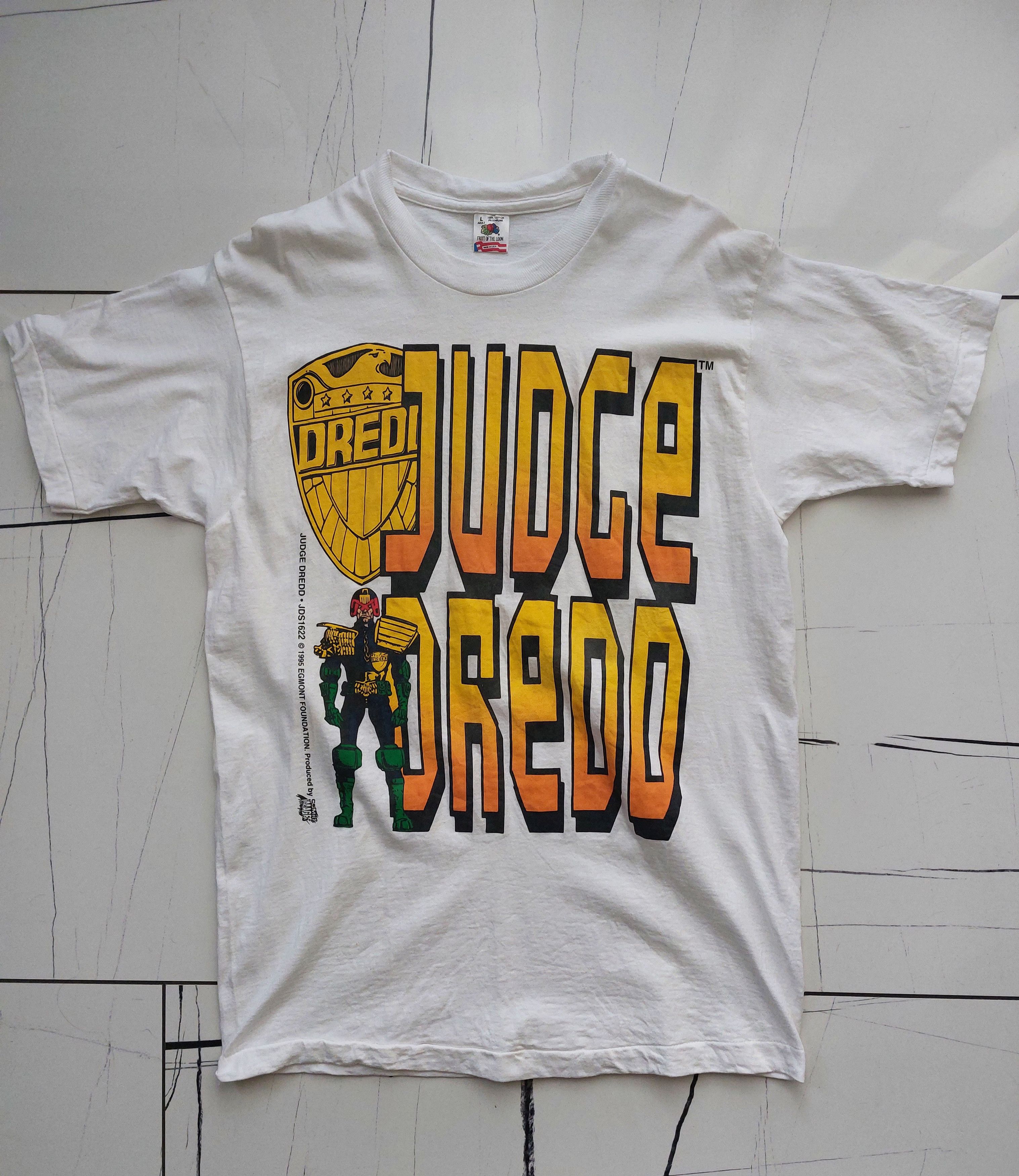 Vintage 1995 Judge 2024 Dredd T-Shirt Size Large