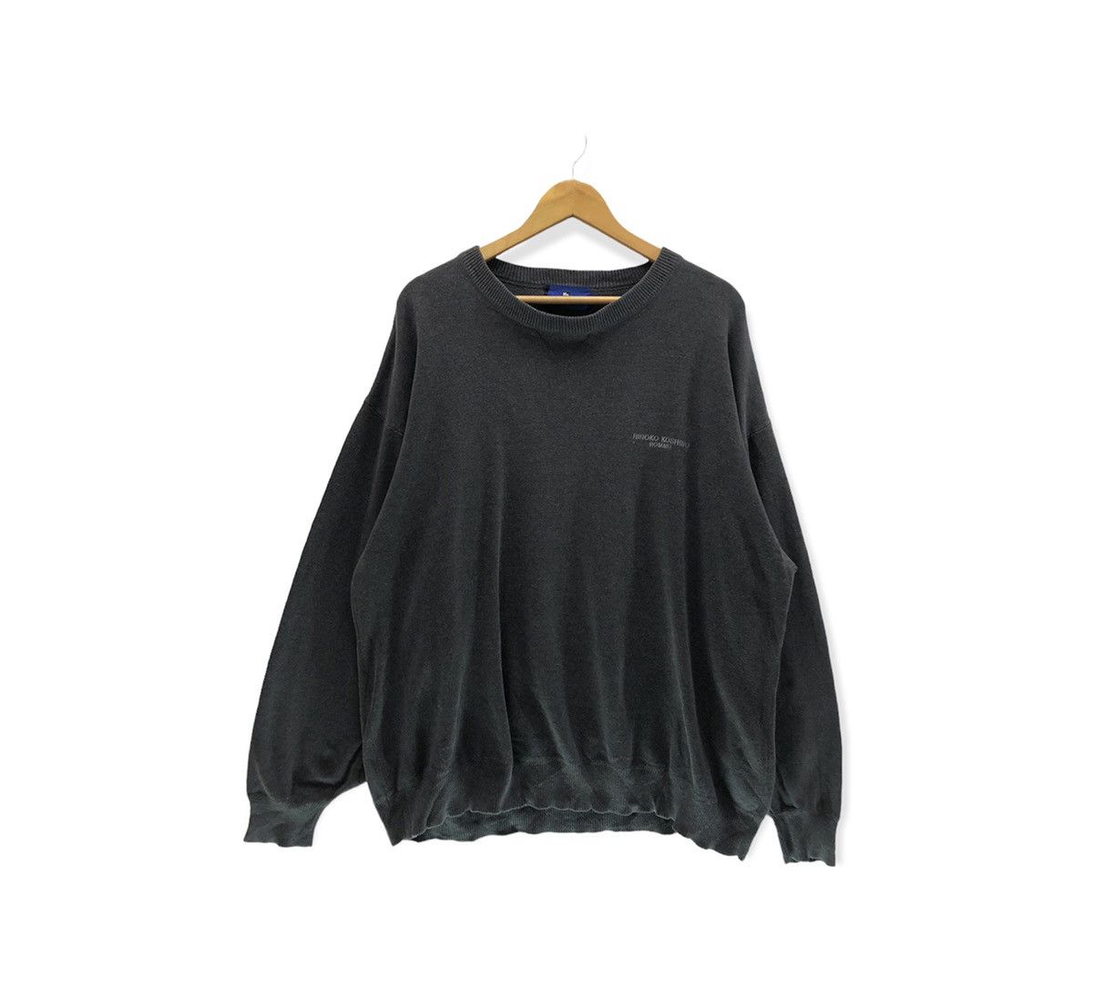 Vintage Hiroko Koshino Sweatshirt Fashion Designer Japanese