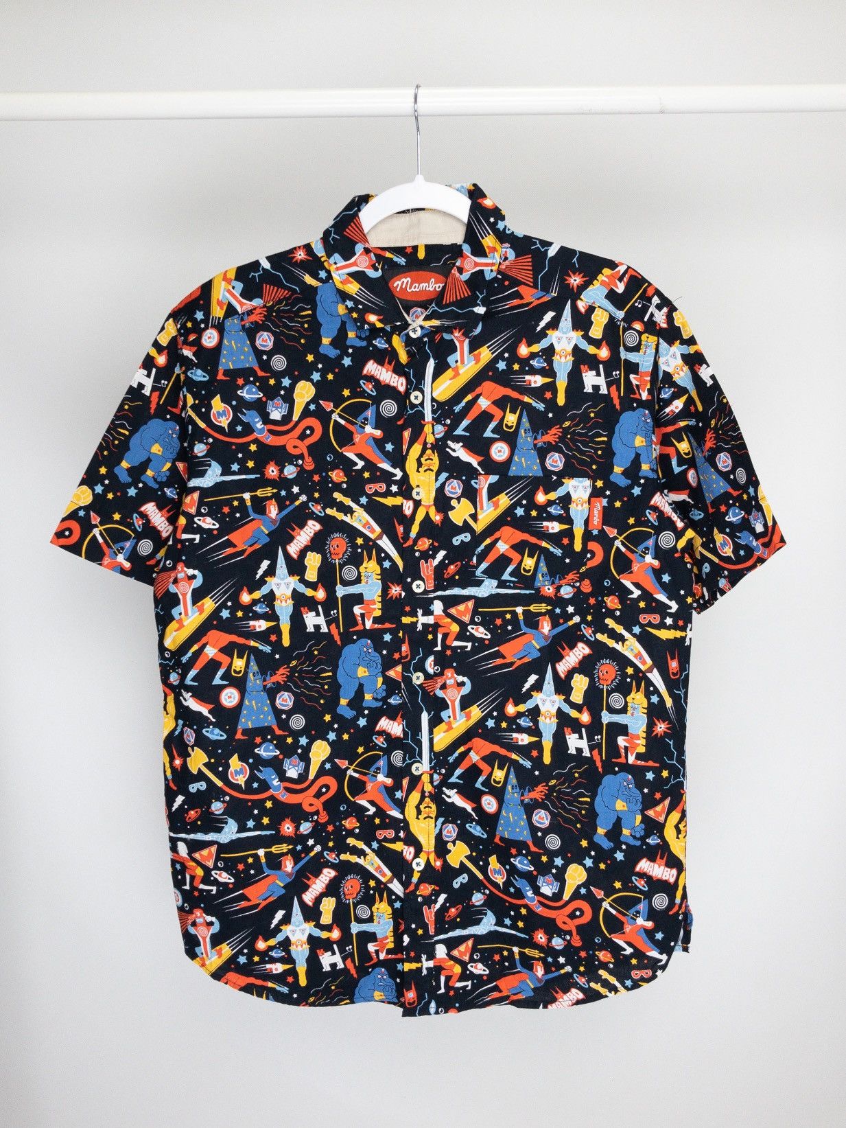 Vintage Mambo NASA movie heroes shirt