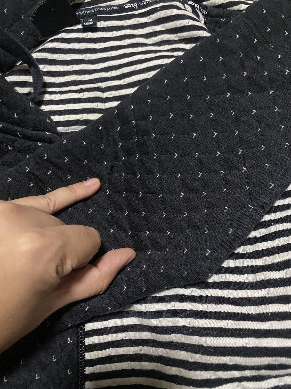 LRG LRG quilted hoodie design Size US M / EU 48-50 / 2 - 8 Thumbnail