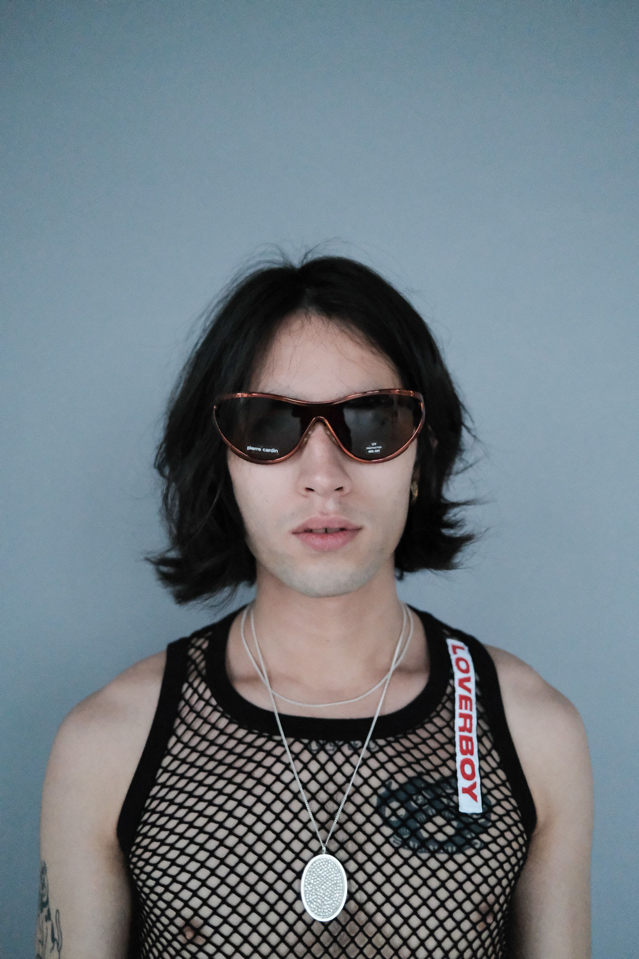 Pierre Cardin '90s Futuristic Sunglasses