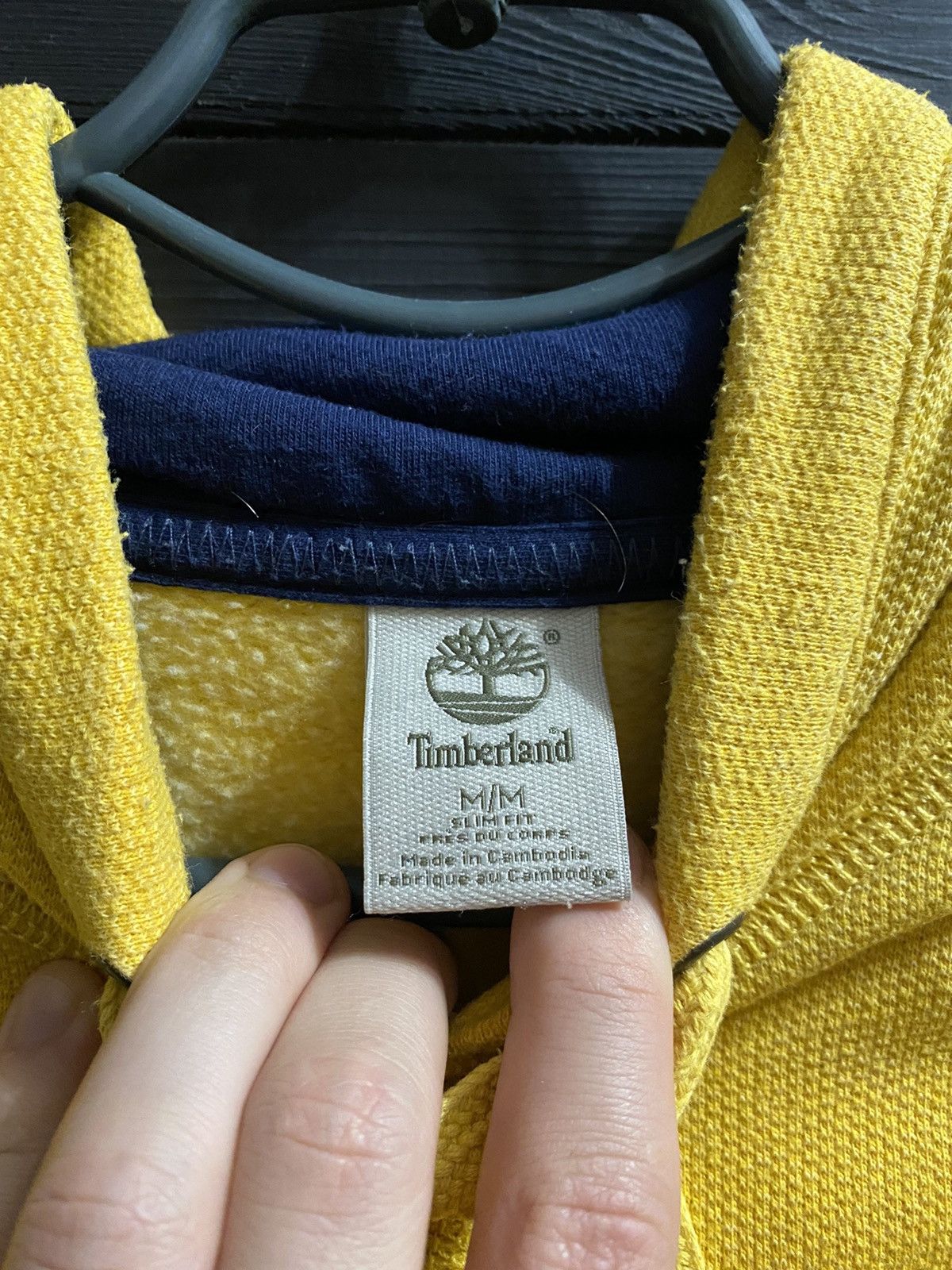 Timberland Hoodie Timbarland Big logo Y2K style Outdoor Work. Size US M / EU 48-50 / 2 - 9 Thumbnail
