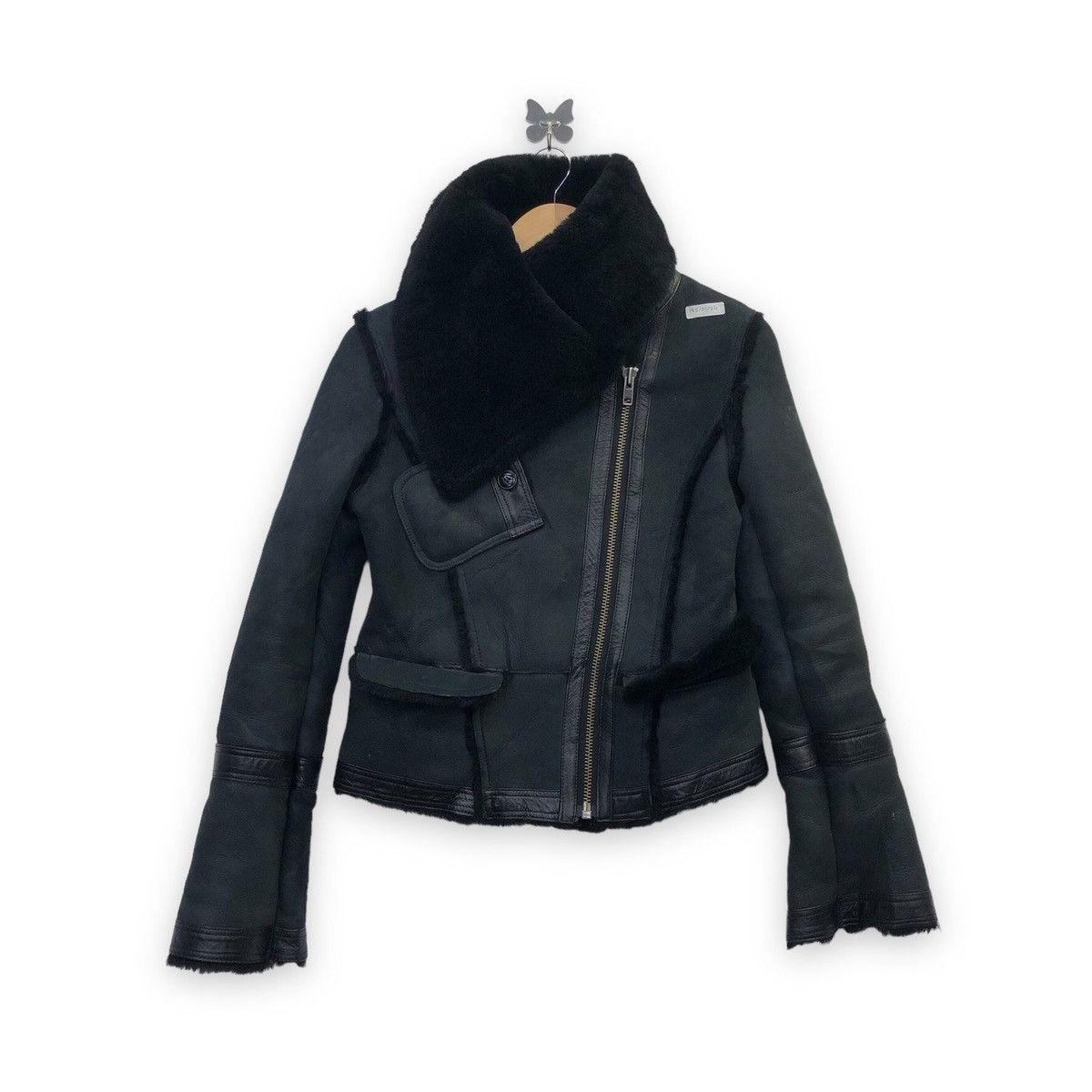 haruf halo rusty future レザージャケット 中古・古着通販】Haruf Halo rusty future (ハルフ ヘイロー