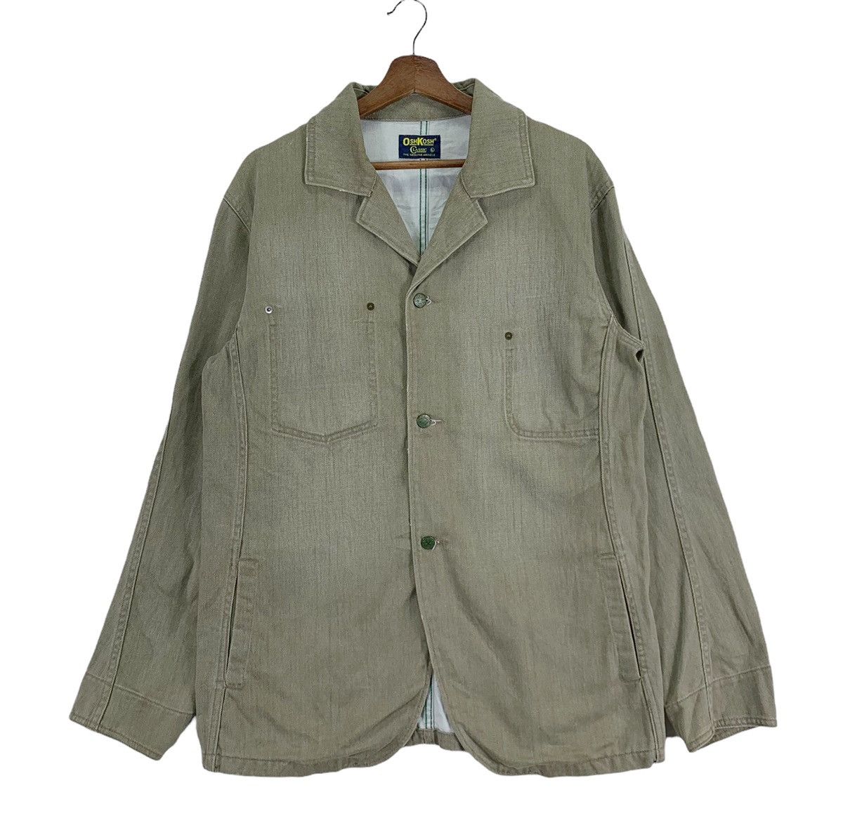 VINTAGE OSHKOSH BIGOSH WORKERS UNION MADE CHORE JACKET