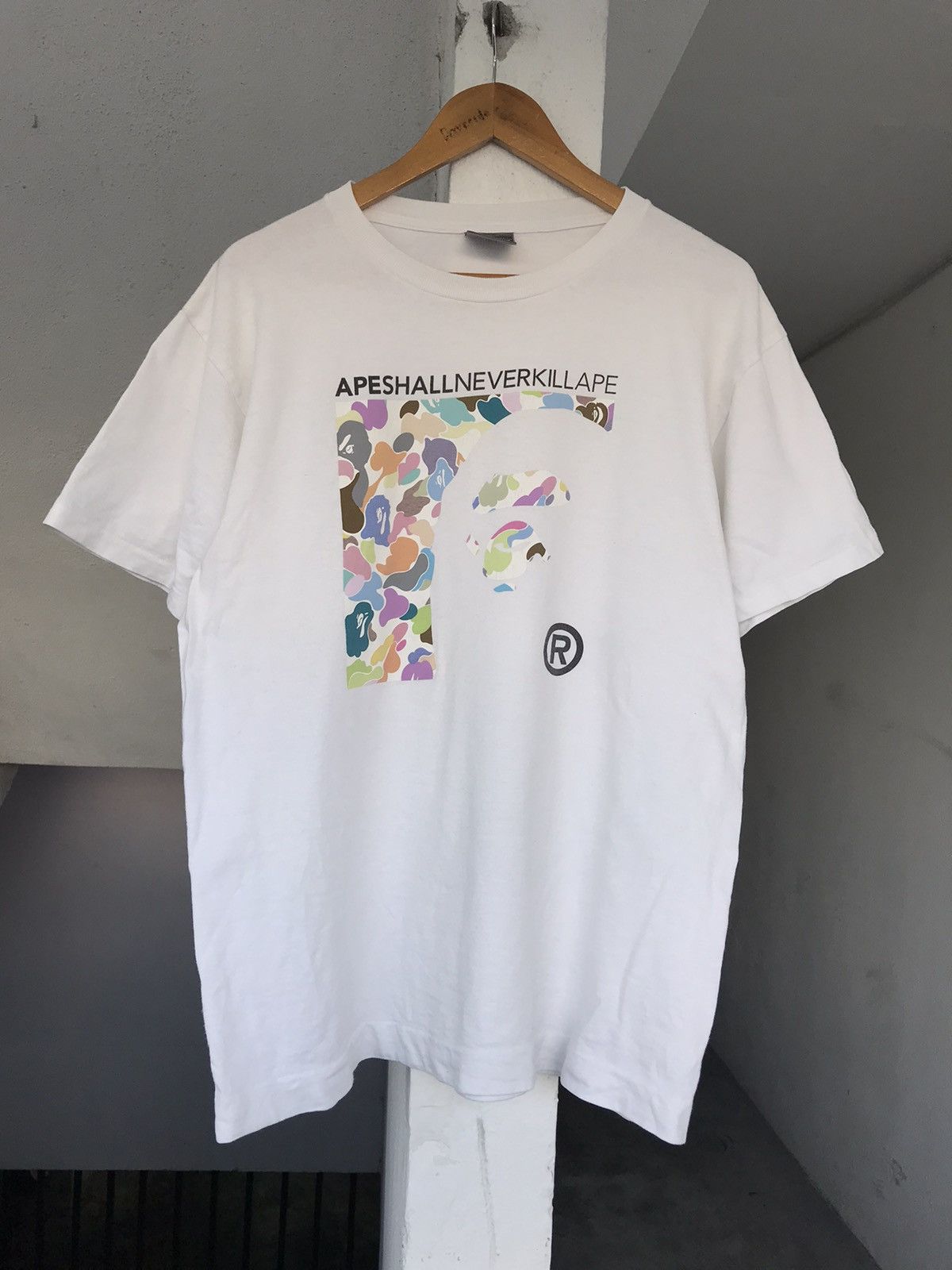 Vintage Bape Multicolor Abc Camo Robin