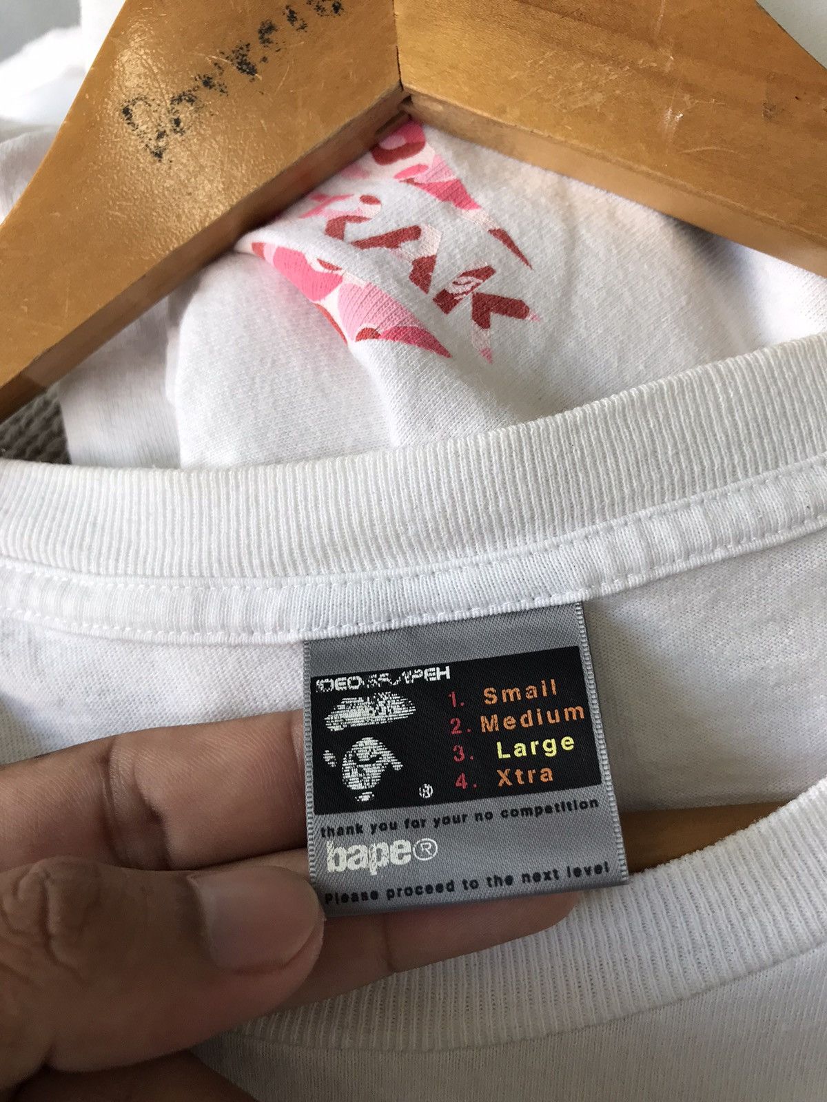 Vintage Bape Multicolor Abc Camo Robin