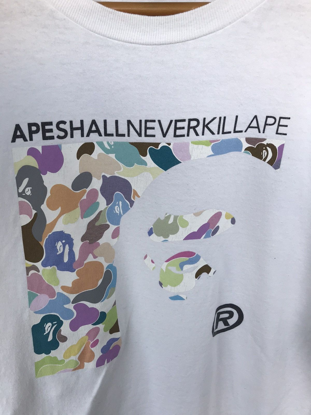 Vintage Bape Multicolor Abc Camo Robin