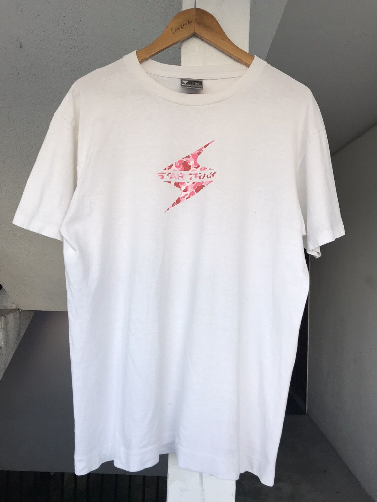 Bape × Nigo × Pharrell Vintage Bape x Star Trak Tee Size US L / EU 52-54 / 3 - 4 Thumbnail