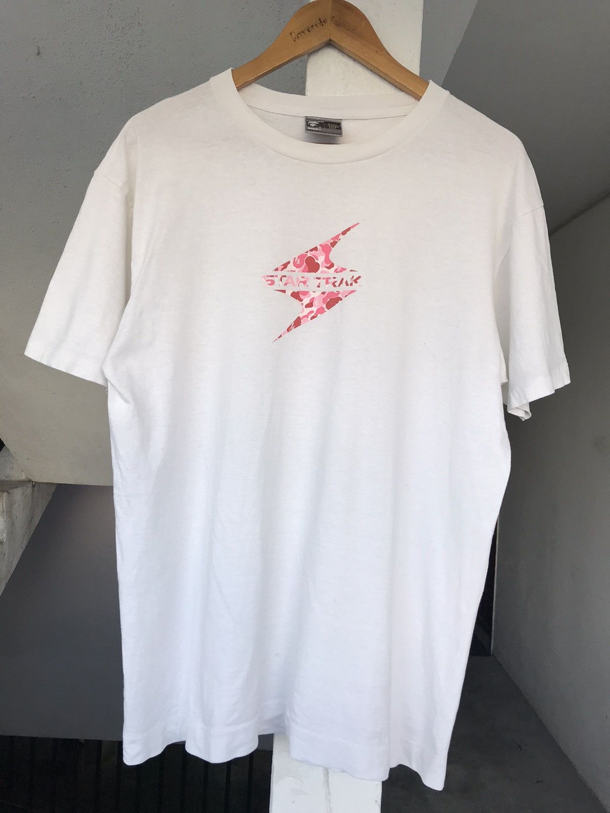 Bape × Nigo × Pharrell Vintage Bape x Star Trak Tee Size US L / EU 52-54 / 3 - 5 Thumbnail