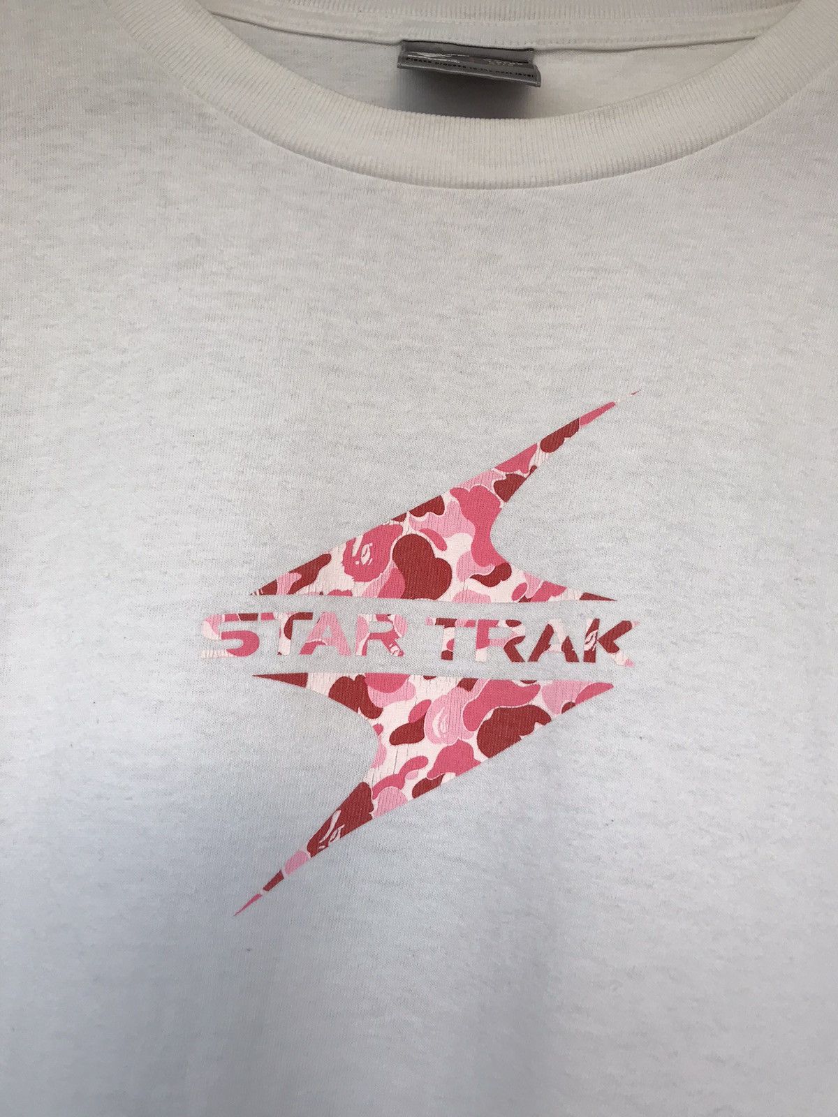 Bape × Nigo × Pharrell Vintage Bape x Star Trak Tee Size US L / EU 52-54 / 3 - 6 Thumbnail